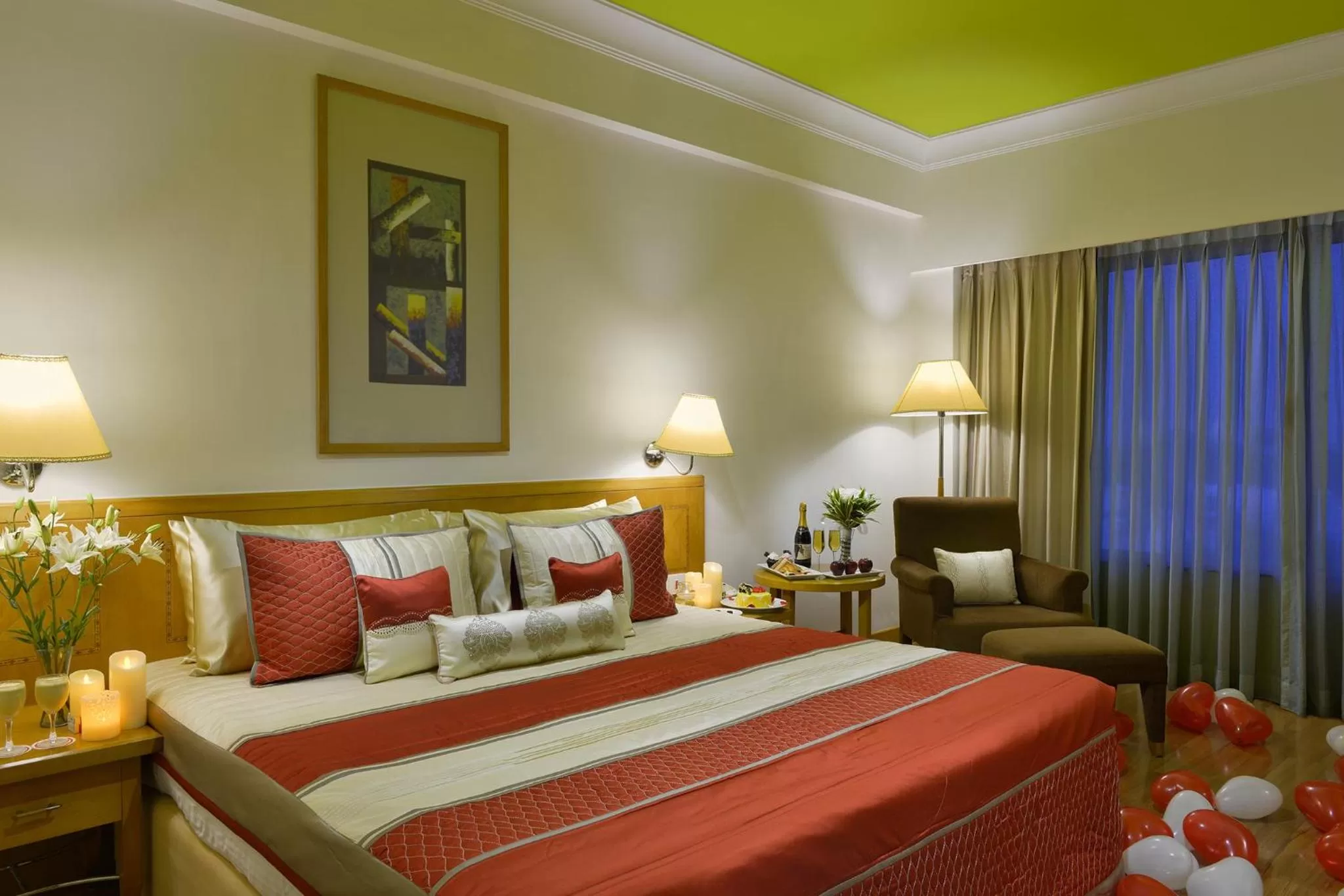 Bed in Vivanta Vadodara