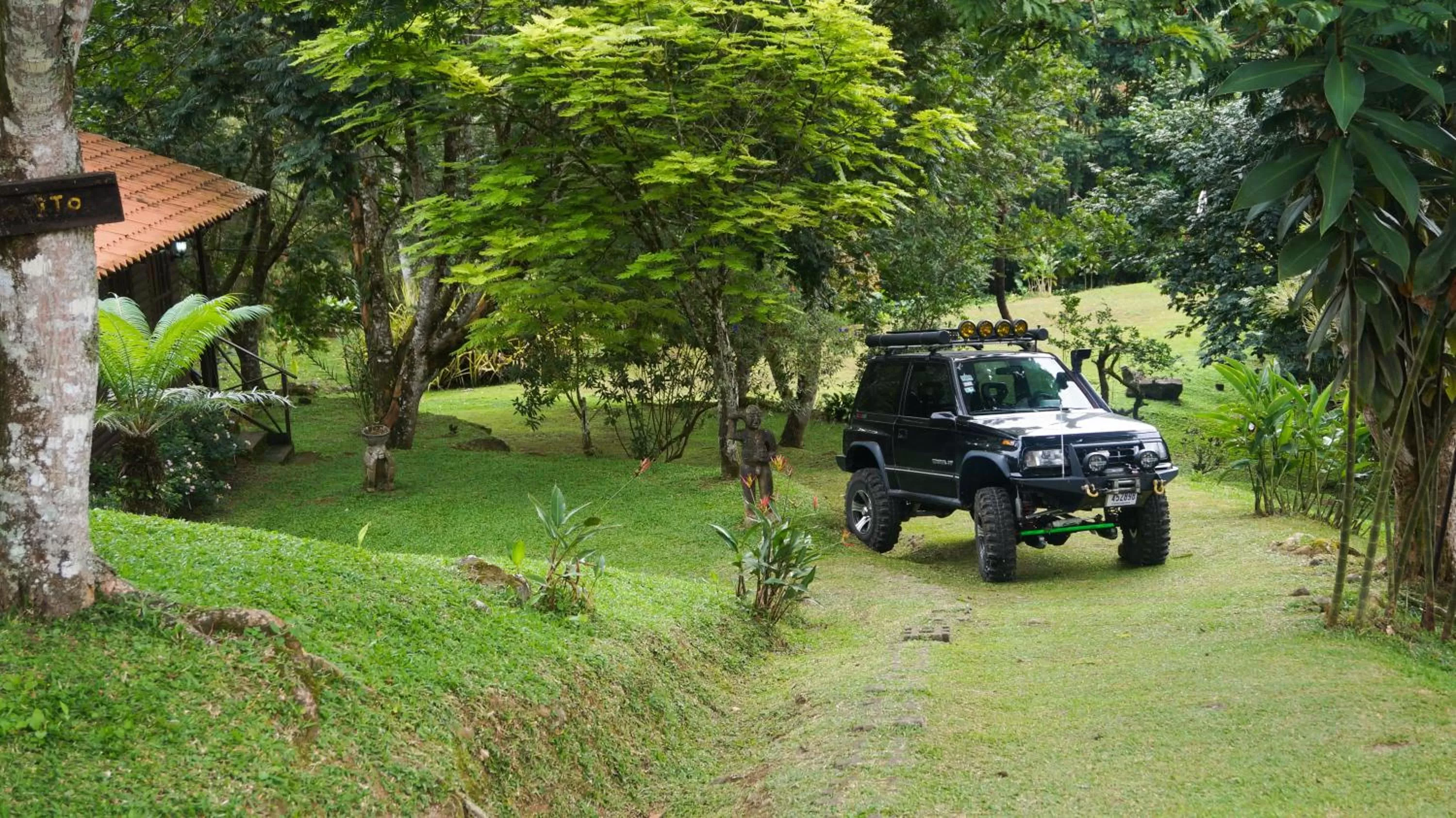 Garden in Hospedaje La Naciente