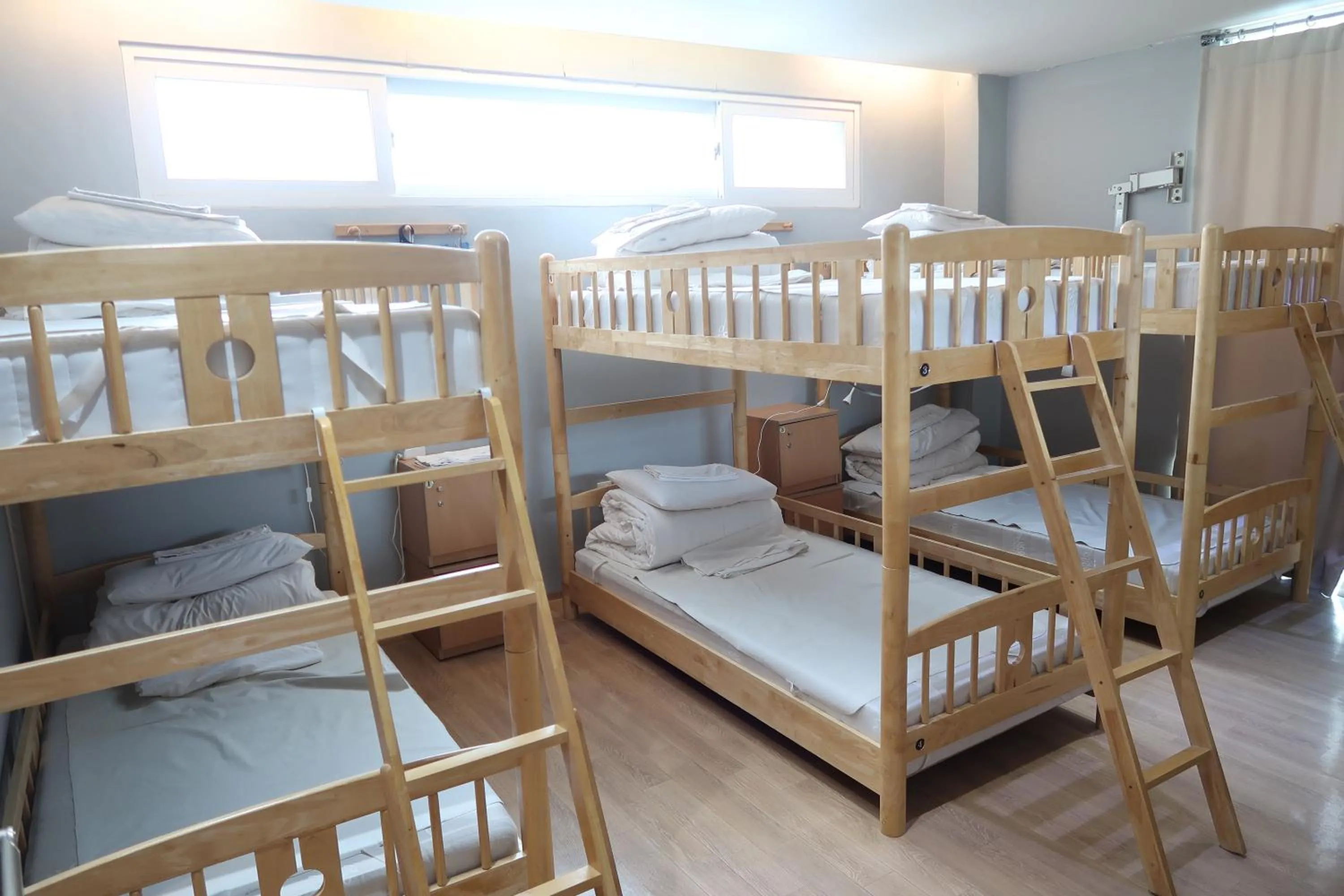 Bed in Andong Poong-gyung HOSTEL n LIBRARY