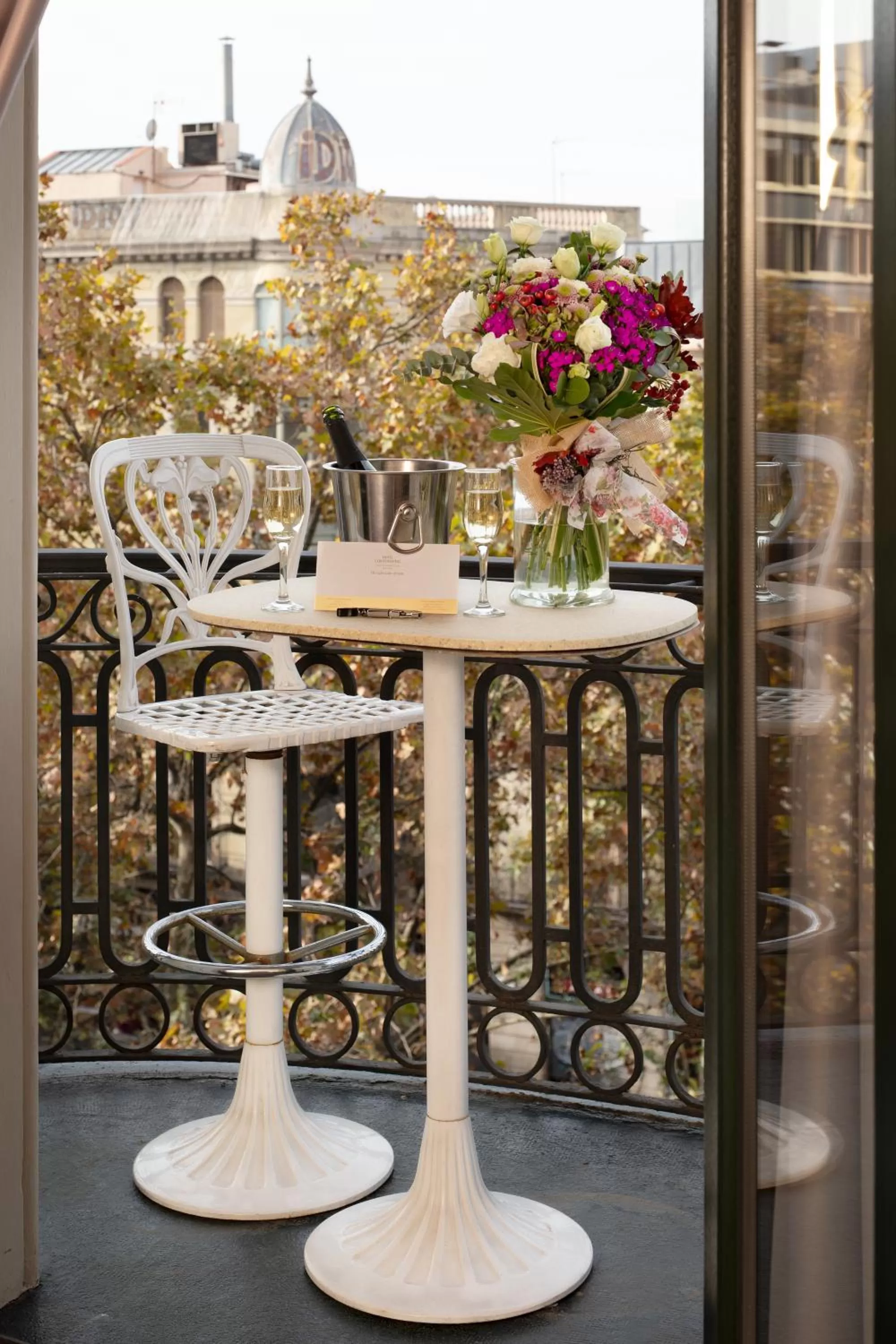 Decorative detail in Hotel Continental Barcelona