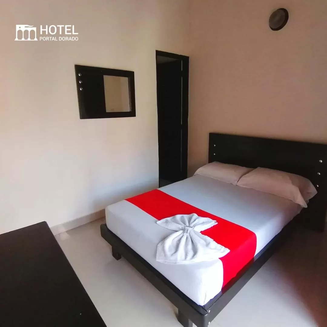 Bed in Hotel Portal Dorado
