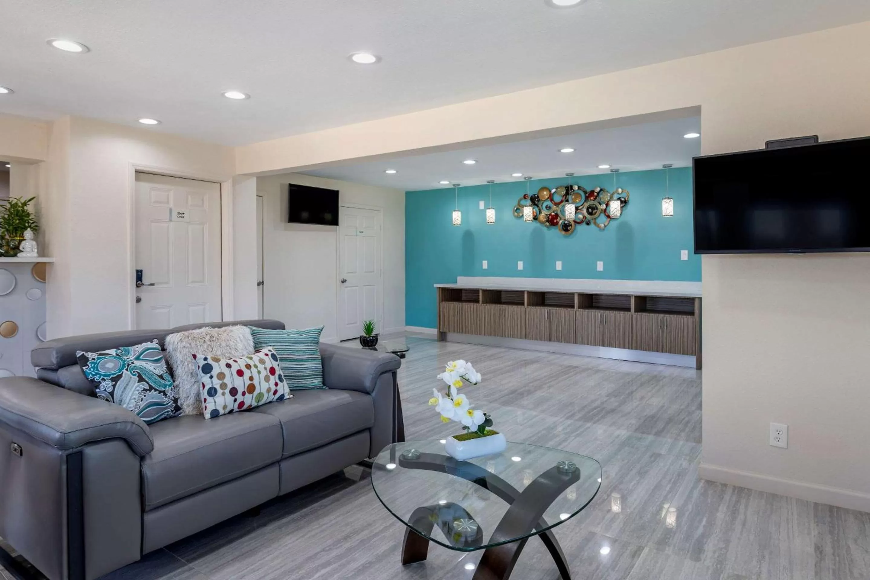 Lobby or reception in Rodeway Inn Caldwell