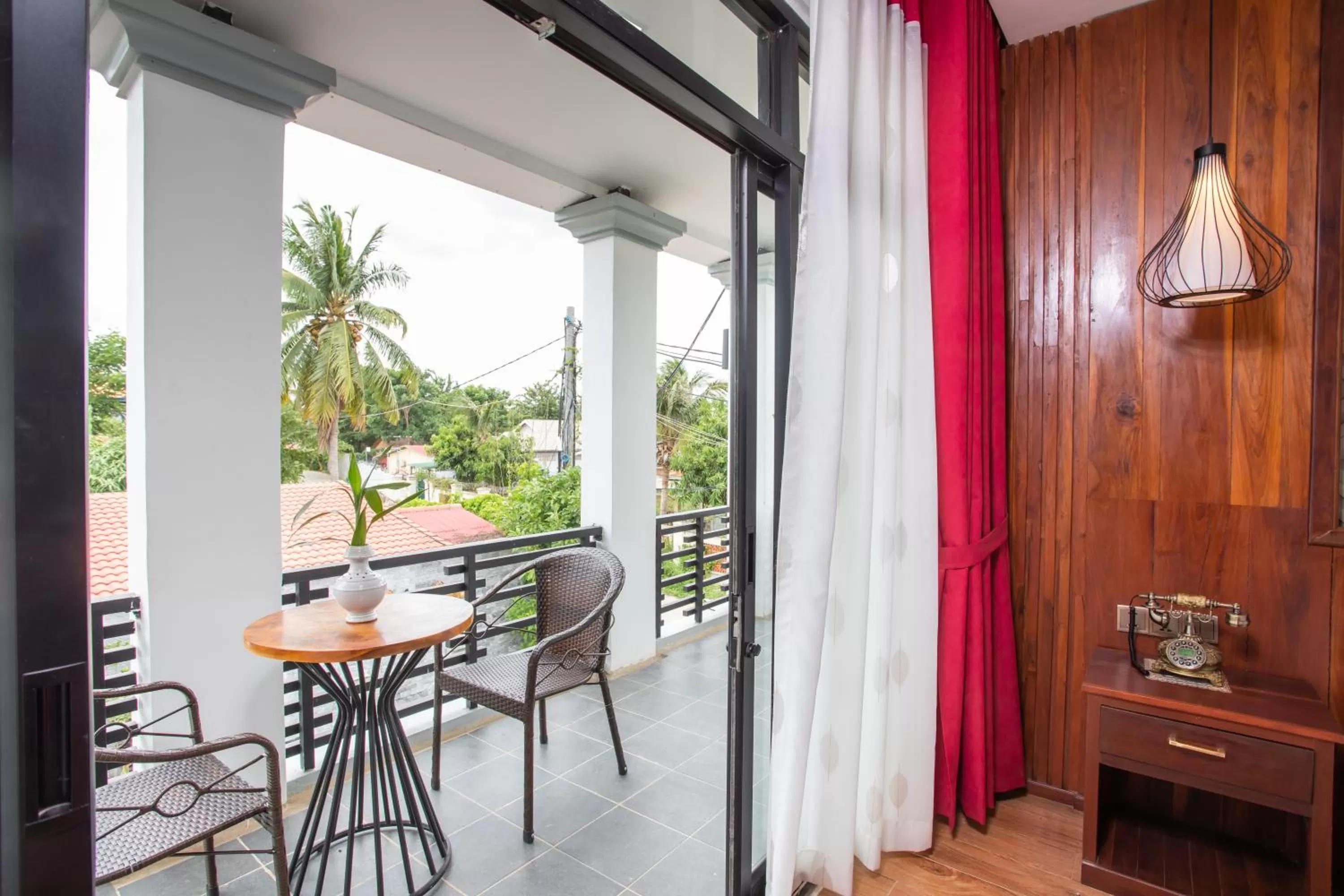 Balcony/Terrace in Cambana La Riviere Boutique