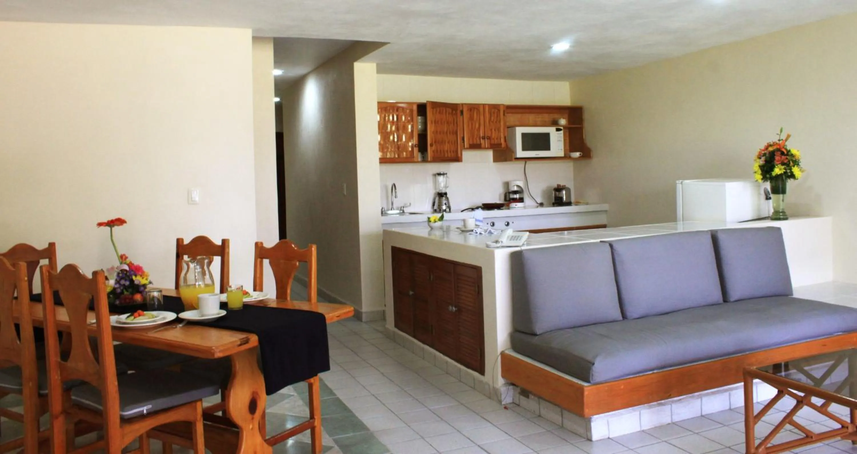 Kitchen or kitchenette in Coral Ixtapa