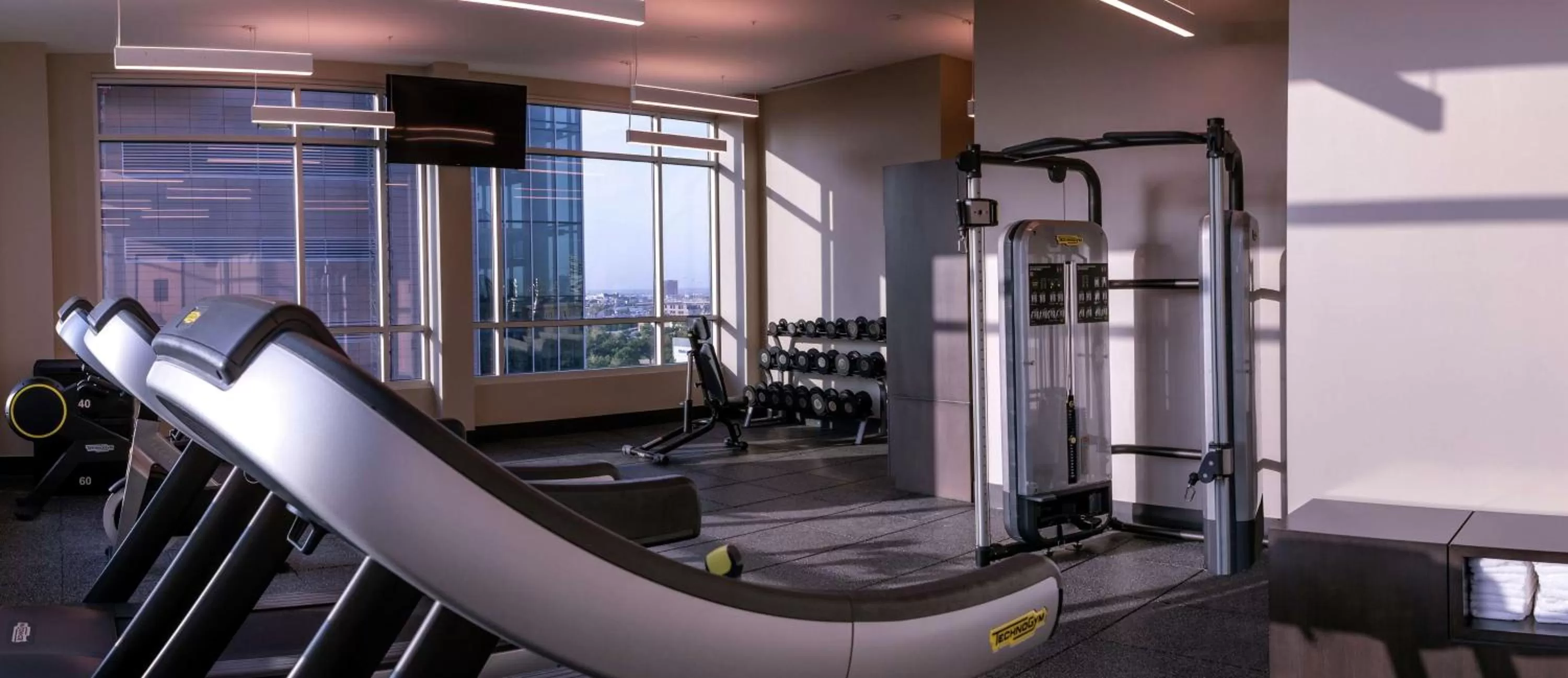 Fitness centre/facilities in Canopy By Hilton Dallas Uptown