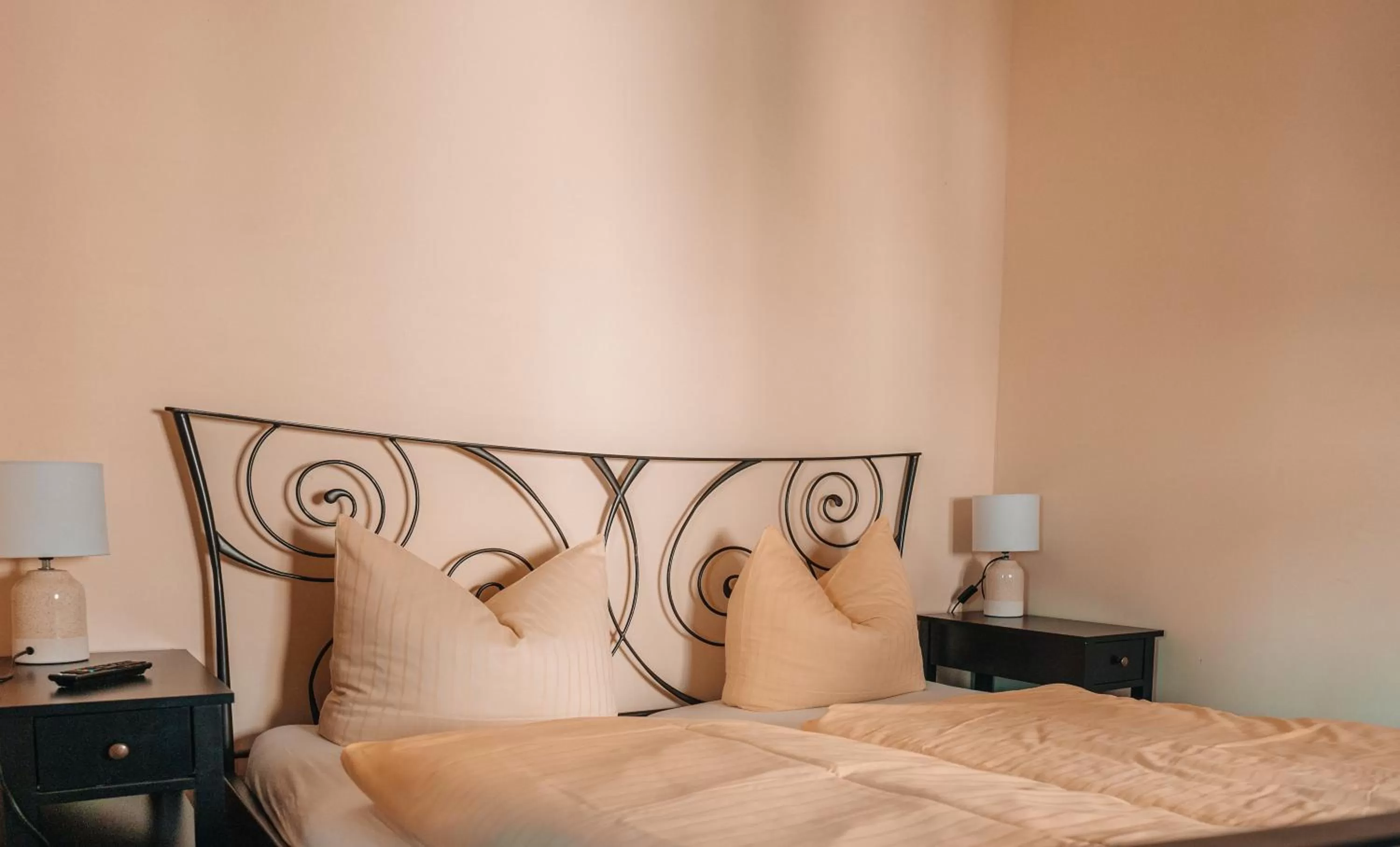 Bed in Watzdorfer Geleitschenke und Herberge