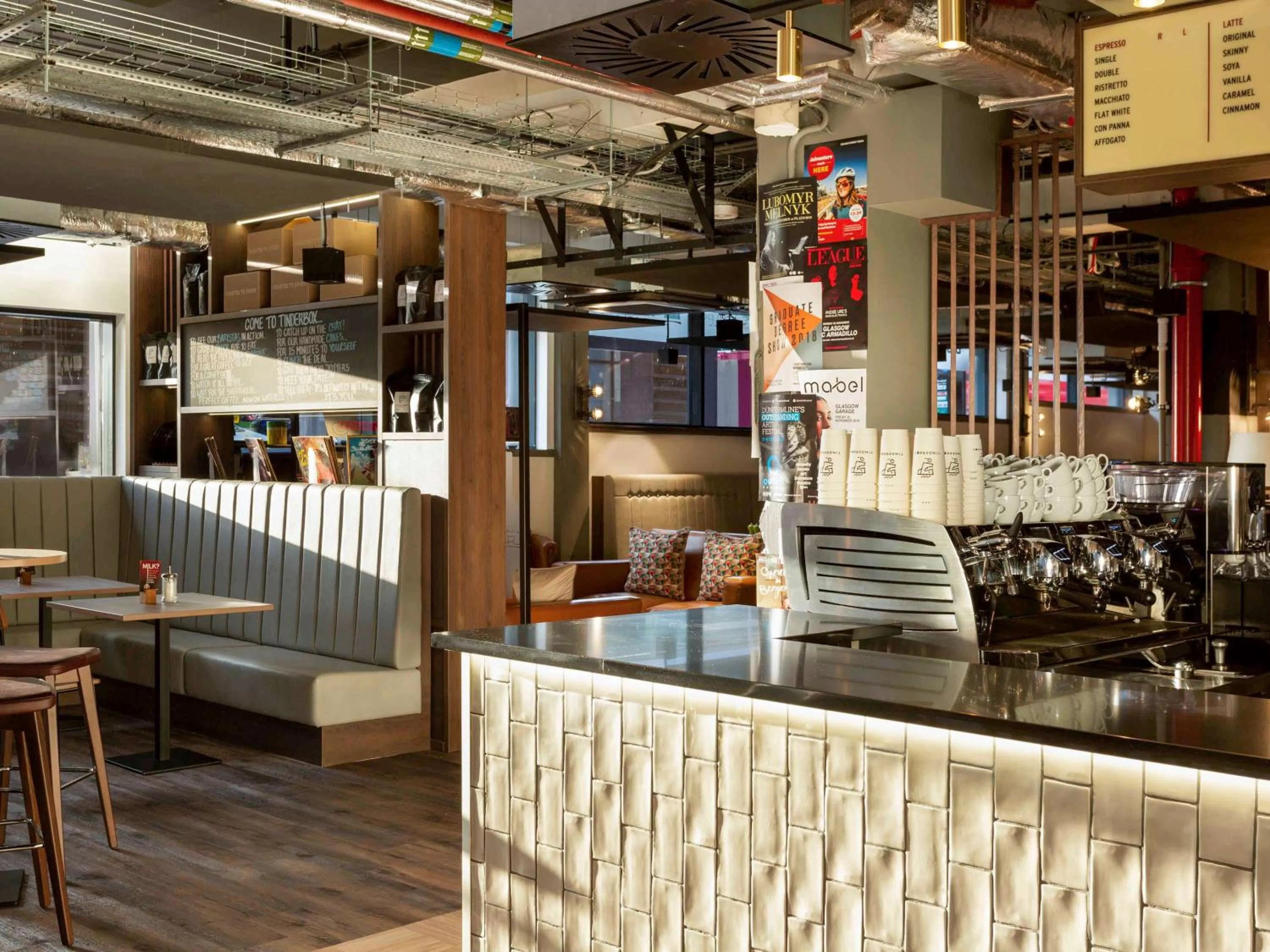 Restaurant/places to eat in ibis Styles Glasgow Central