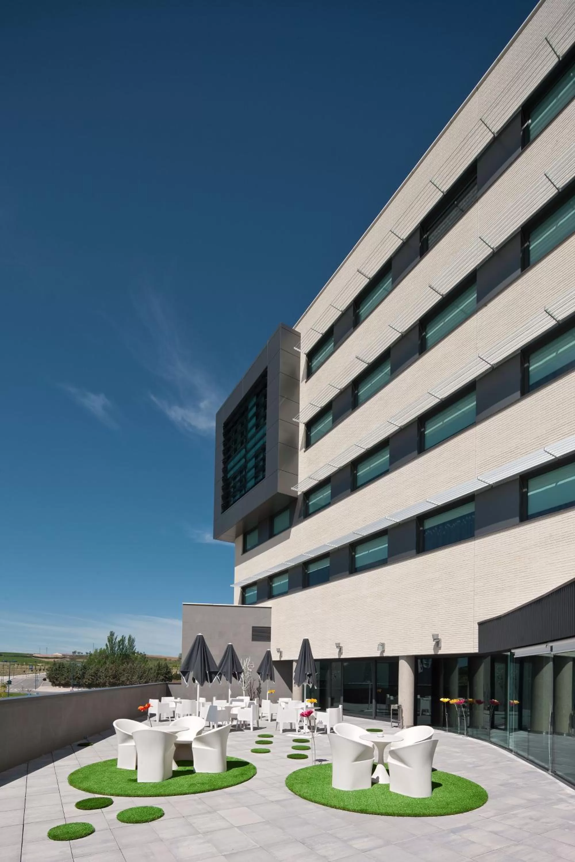 Balcony/Terrace in Sercotel Hola Tafalla