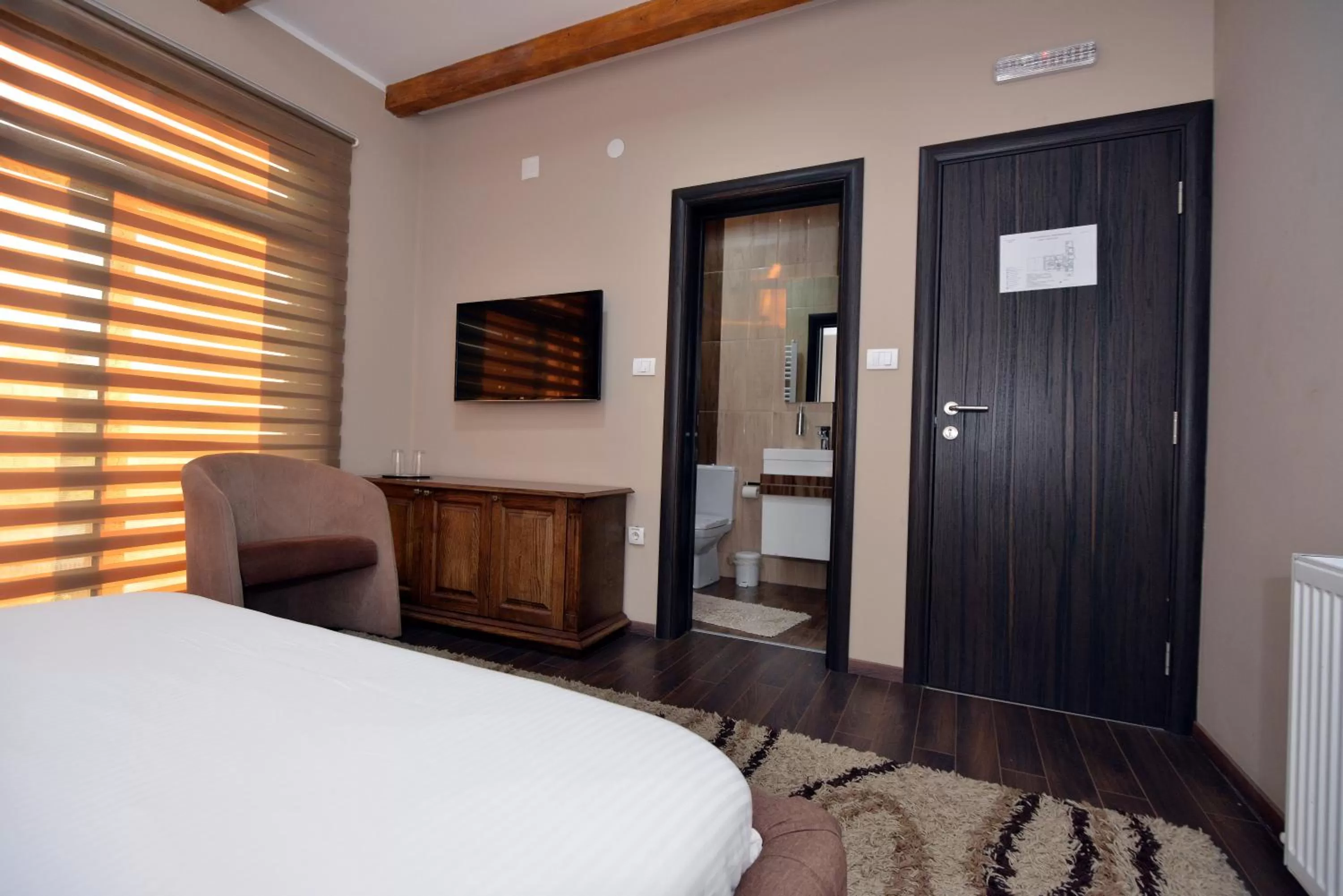 Bed in Garni Hotel Kaća