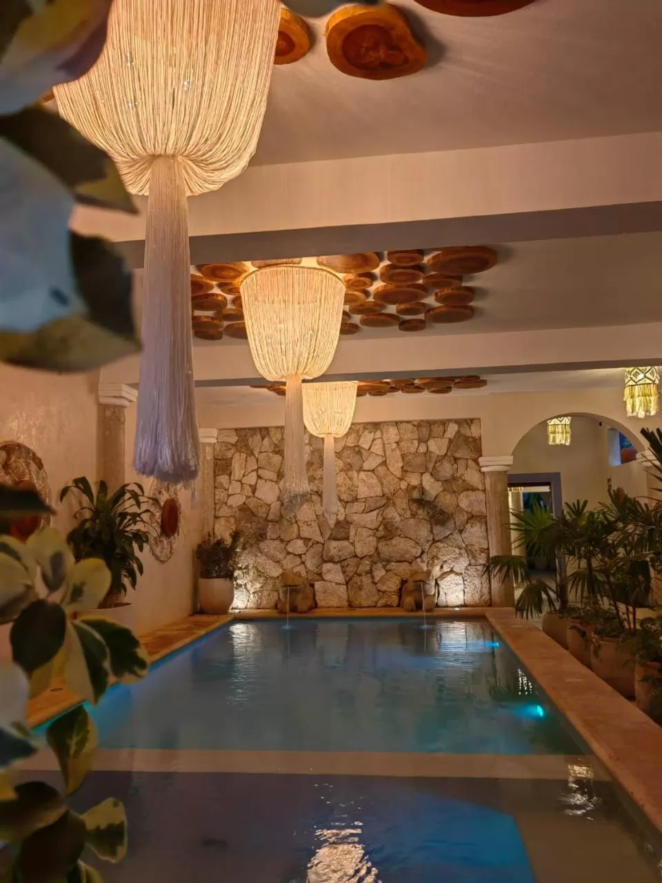 Pool view in Le Muuch Hotel Boutique