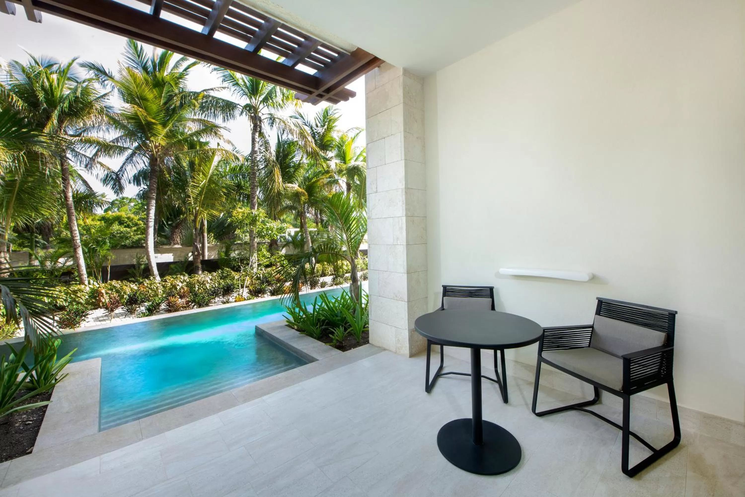 King Suite with Pool View (2 Adults + 1 Child) in Unique Club at Lopesan Costa Bávaro Resort