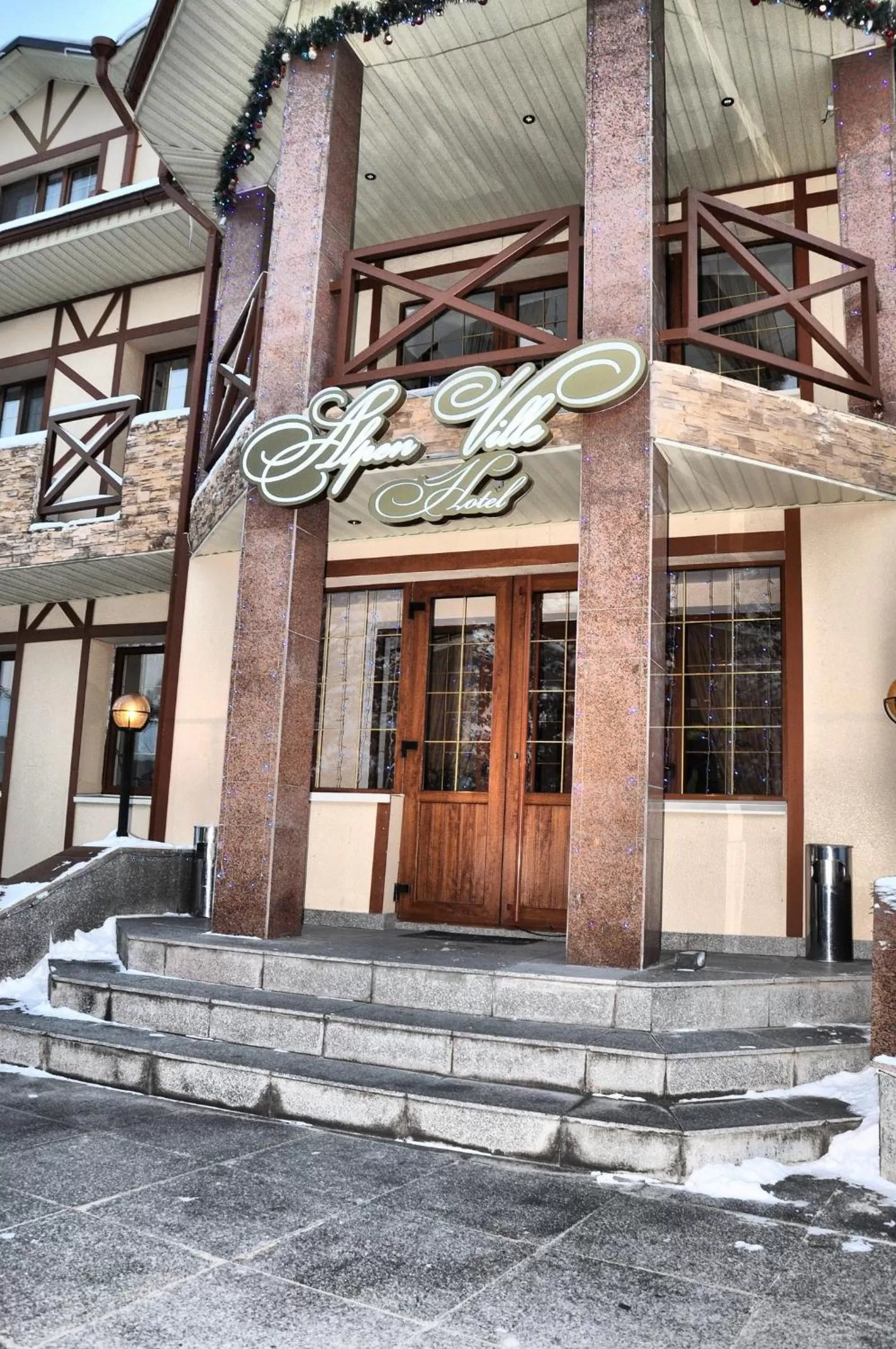 Facade/entrance in Alpen Ville