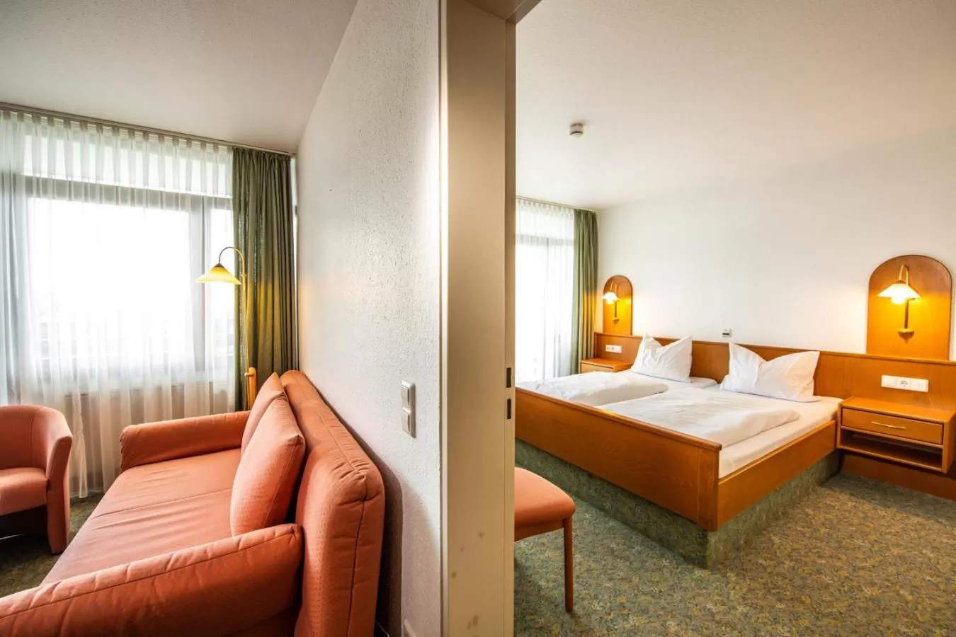 Living room, Bed in feelMOOR - Gesundresort Bad Wurzach