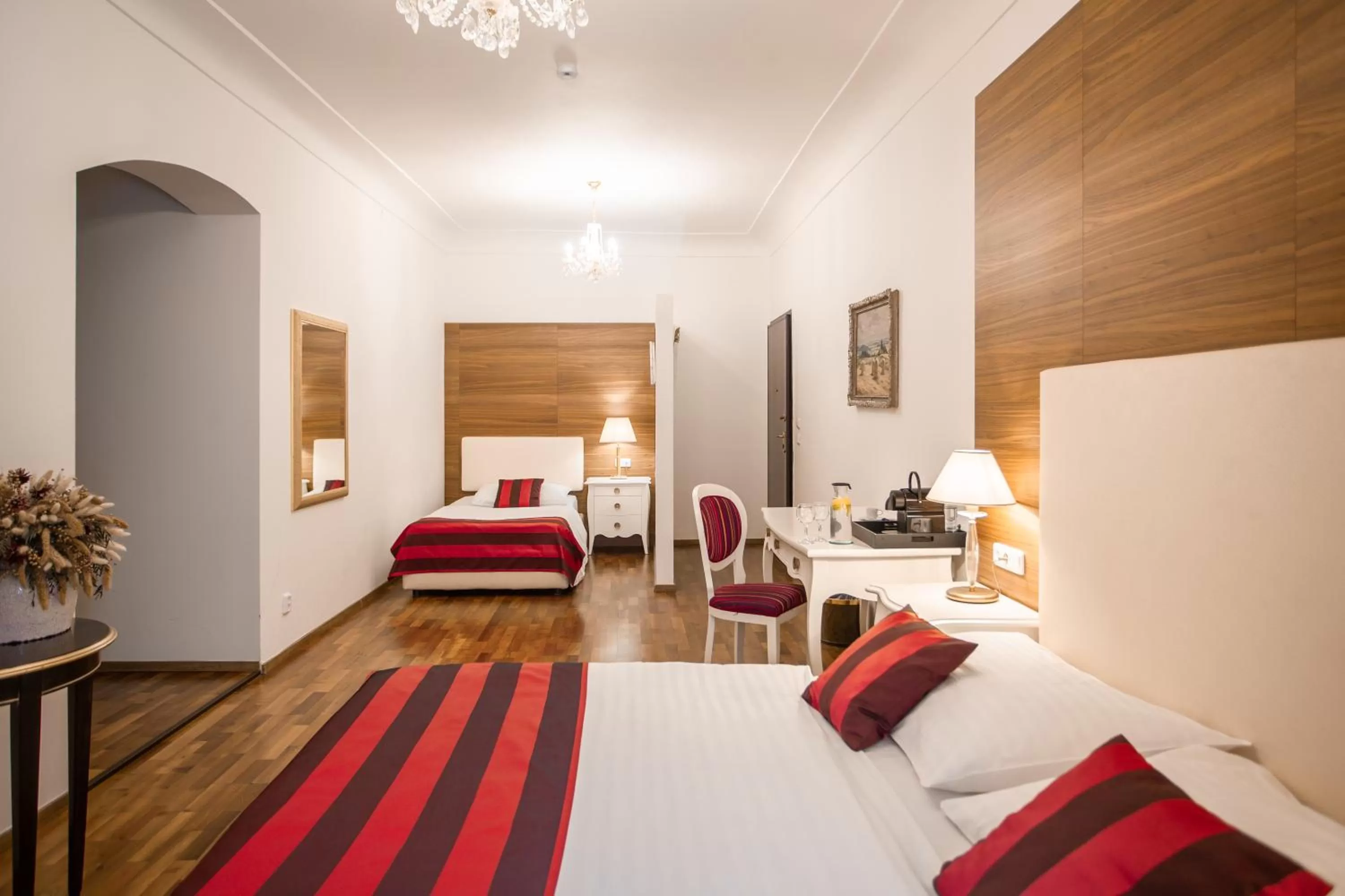 Bedroom, Bed in Little King Hotel U Malvaze