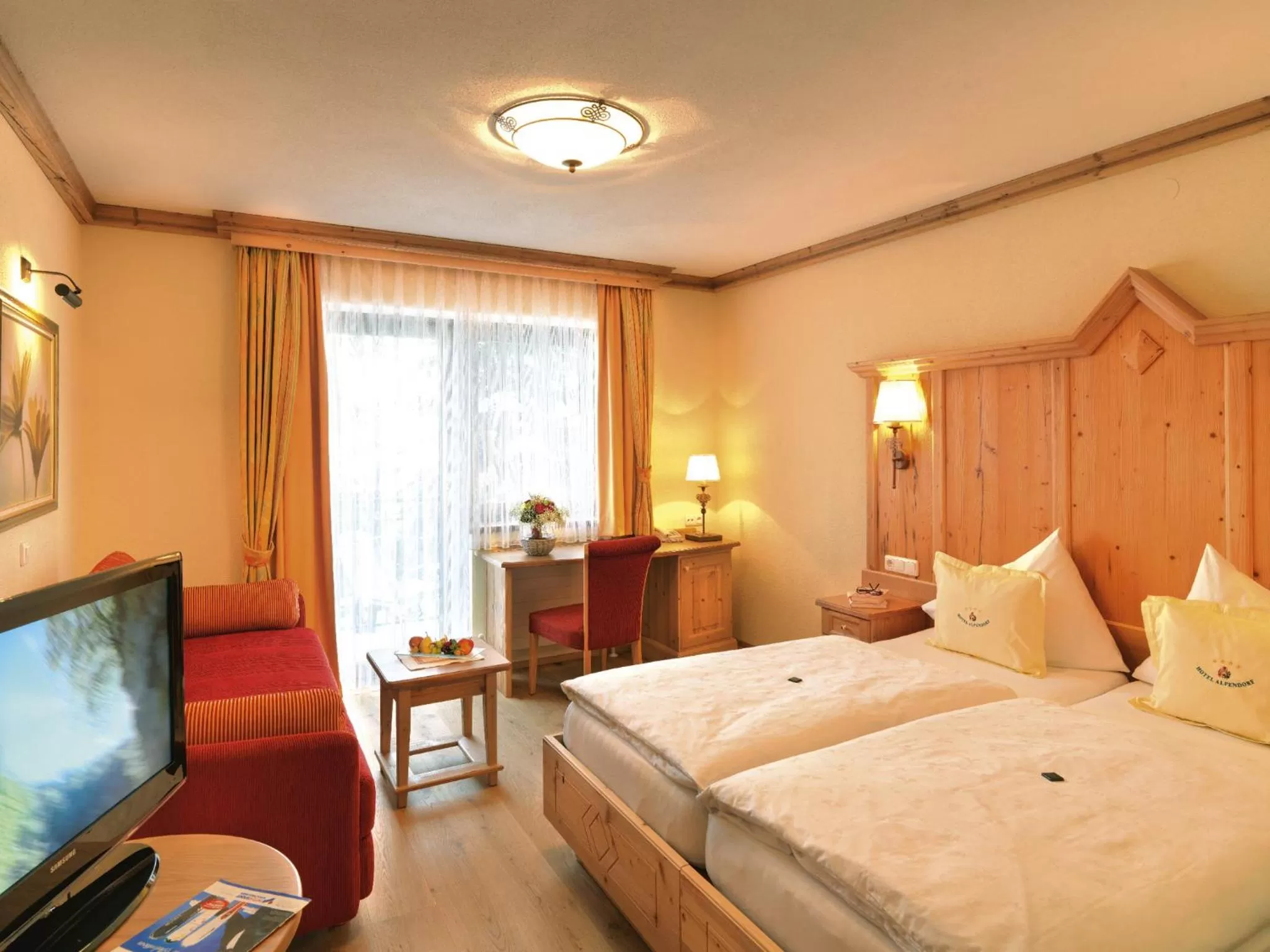 Standard Double Room with Balcony in Aktivhotel Alpendorf