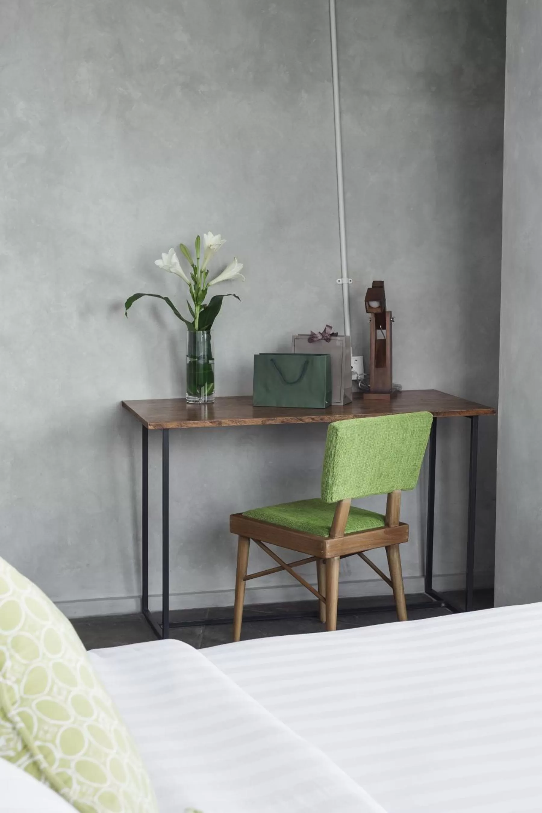 Seating area in Janevalla Bandung