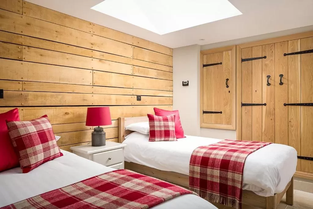 Bed in Bantam Tea Rooms