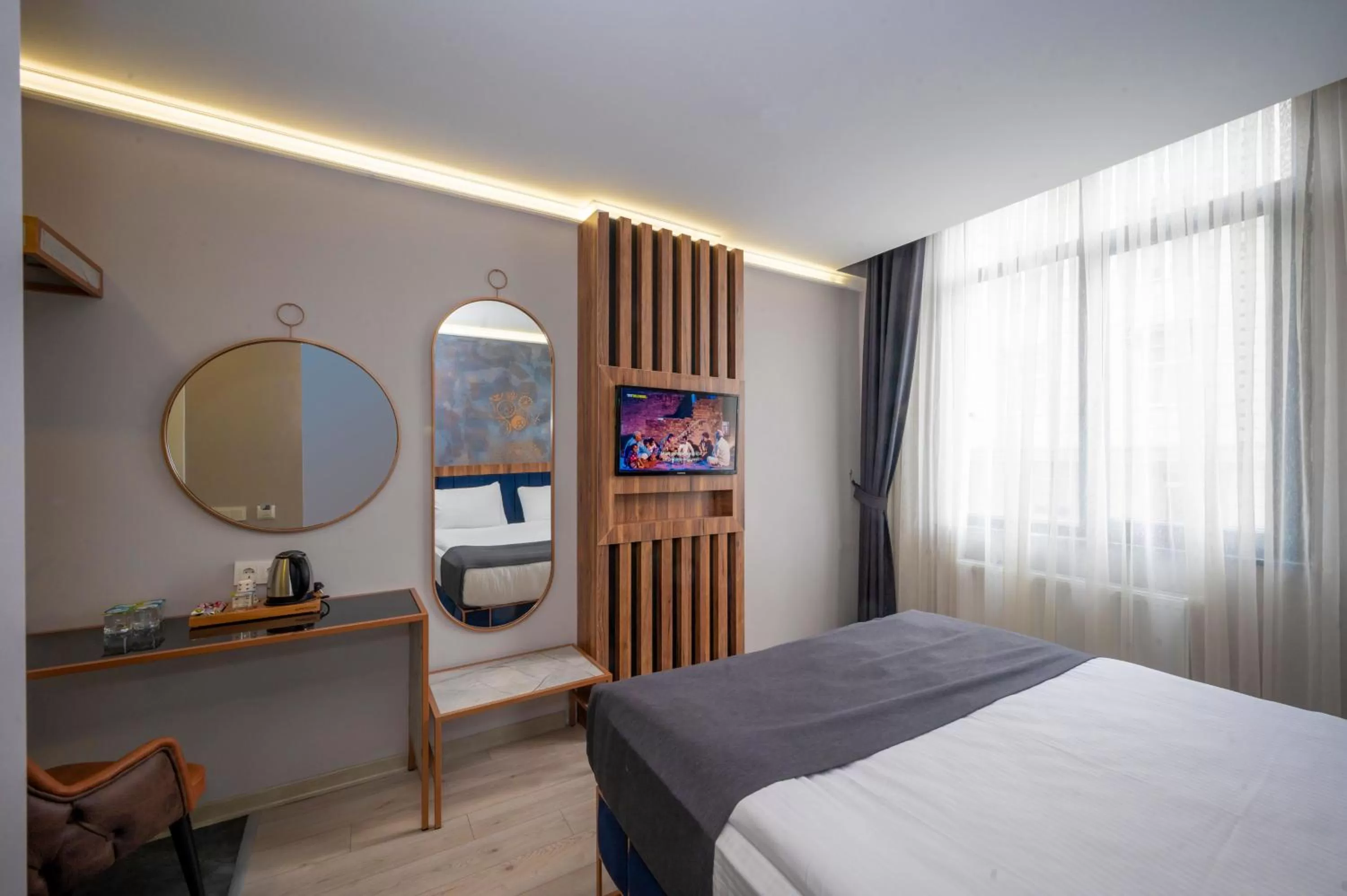 TV and multimedia, Bed in Seyithan Palace Spa Hotel