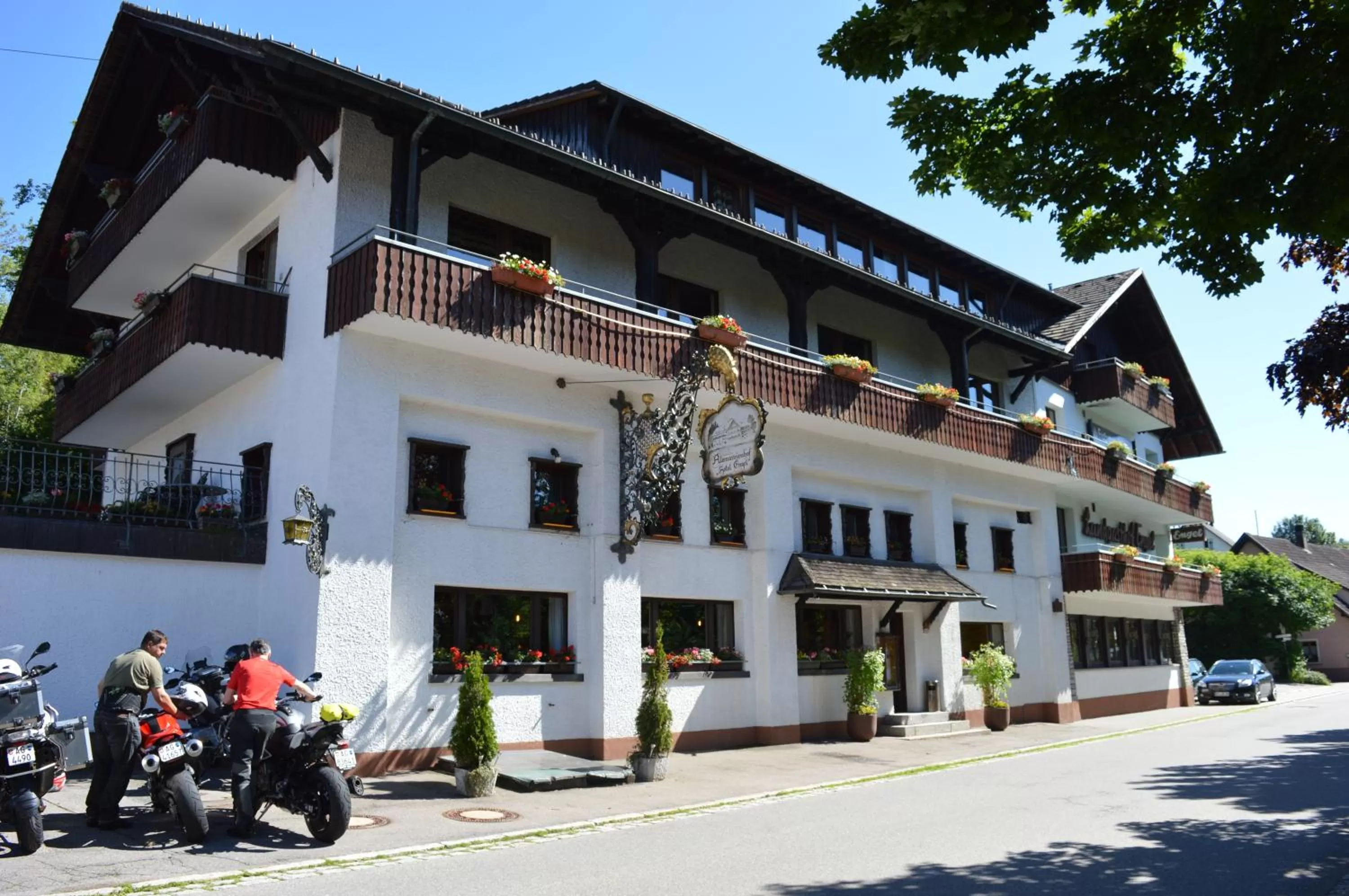 Facade/entrance in Alemannenhof Hotel Engel