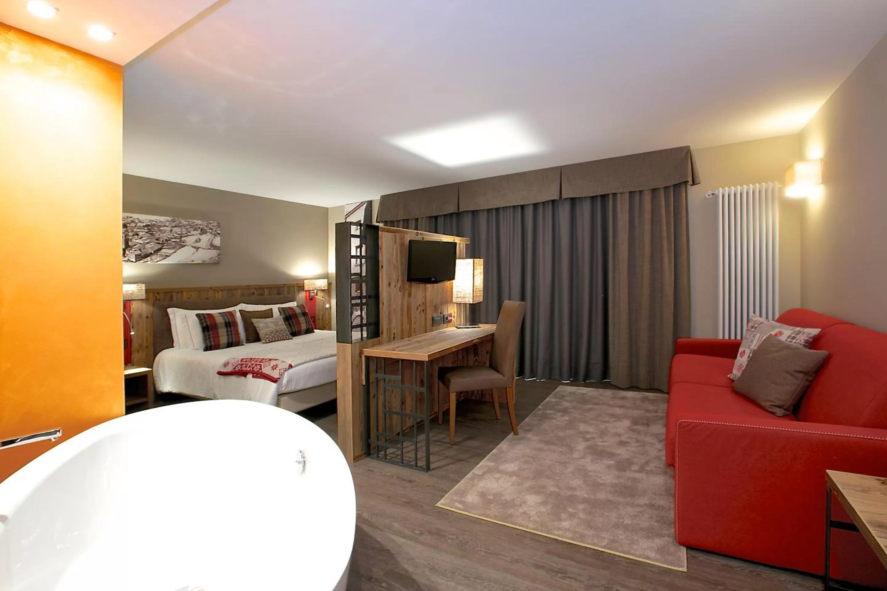 Bed in Olimpia Hotel