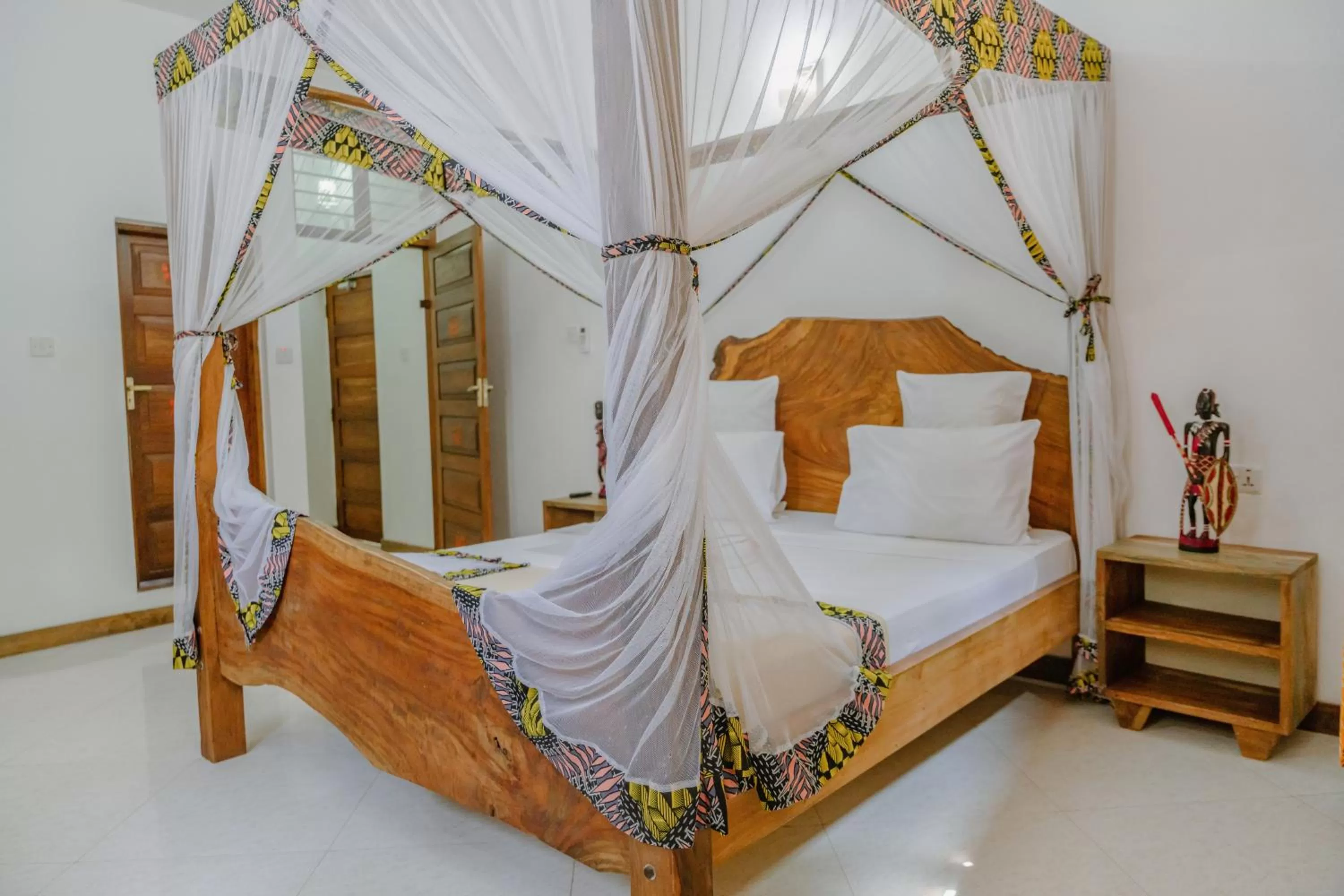 Bed in Shoki Shoki Hotel Stone Town