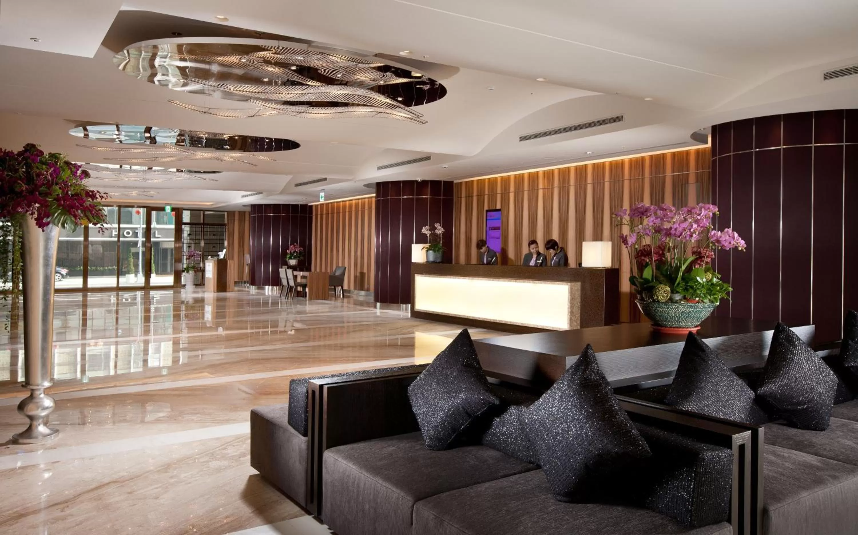 Lobby or reception in Fullon Hotel Kaohsiung