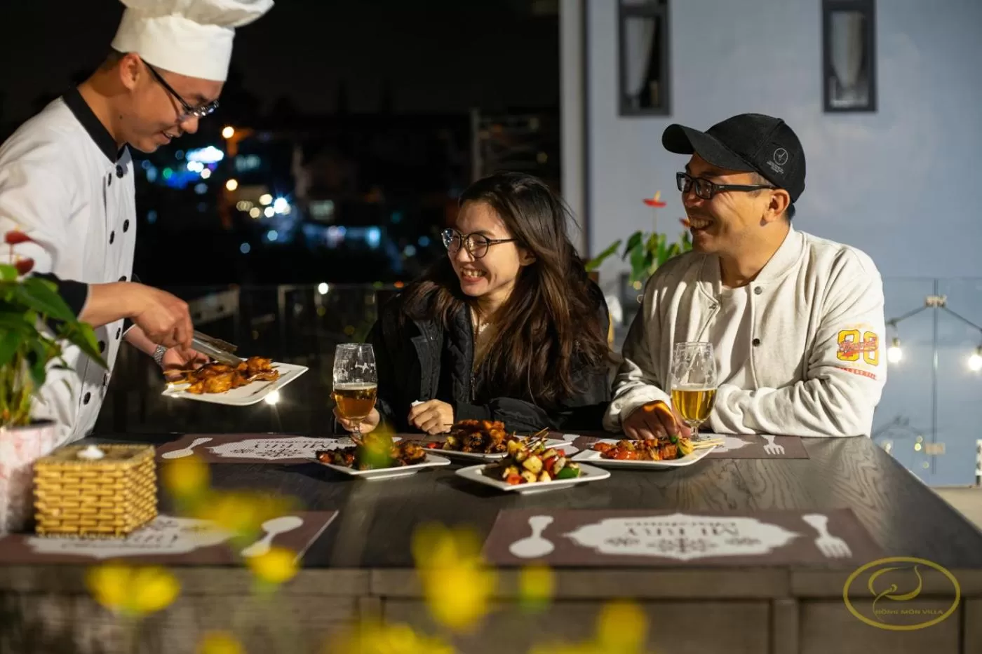 People in Hong Mon Villa