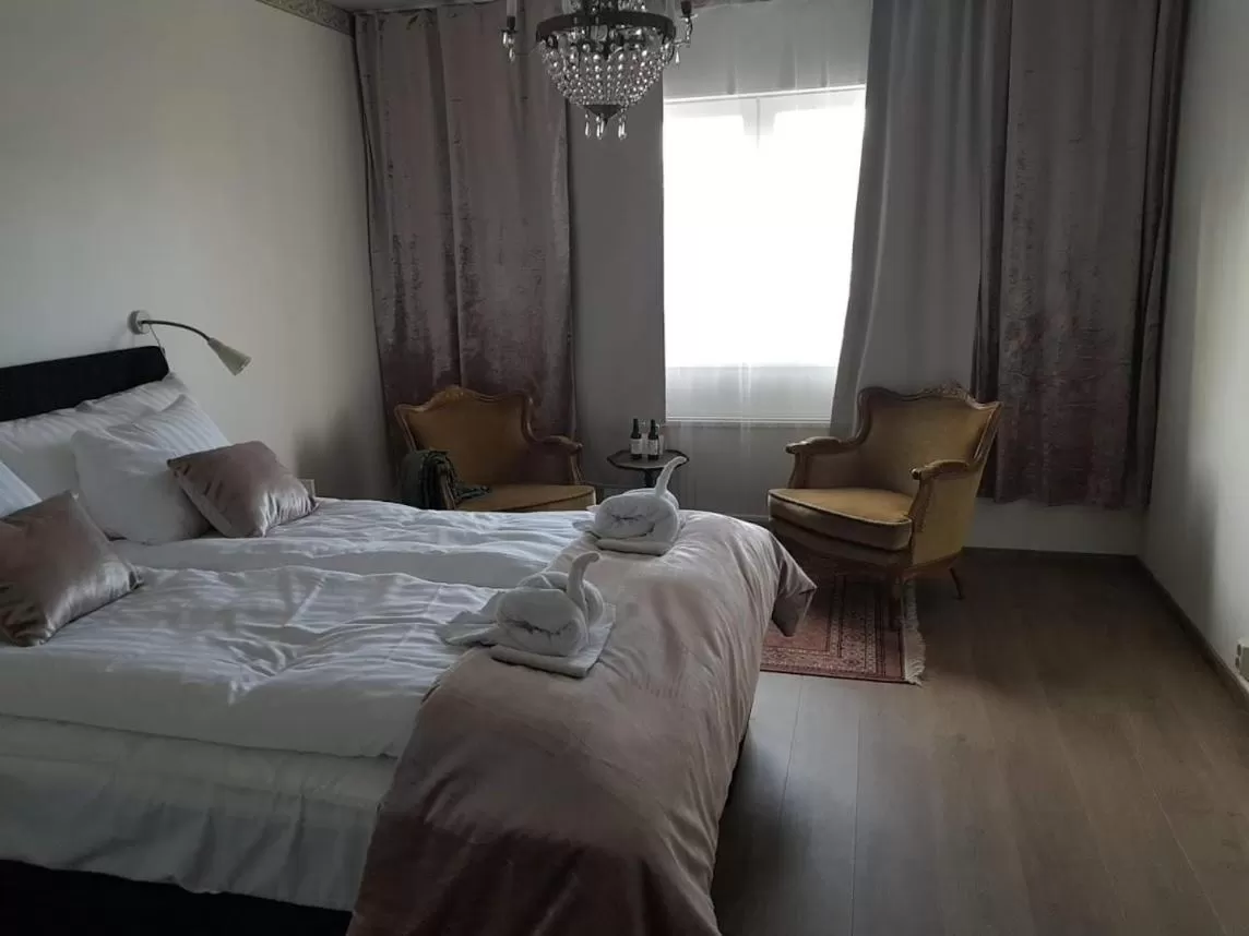 Bedroom, Bed in Hotell Wettern