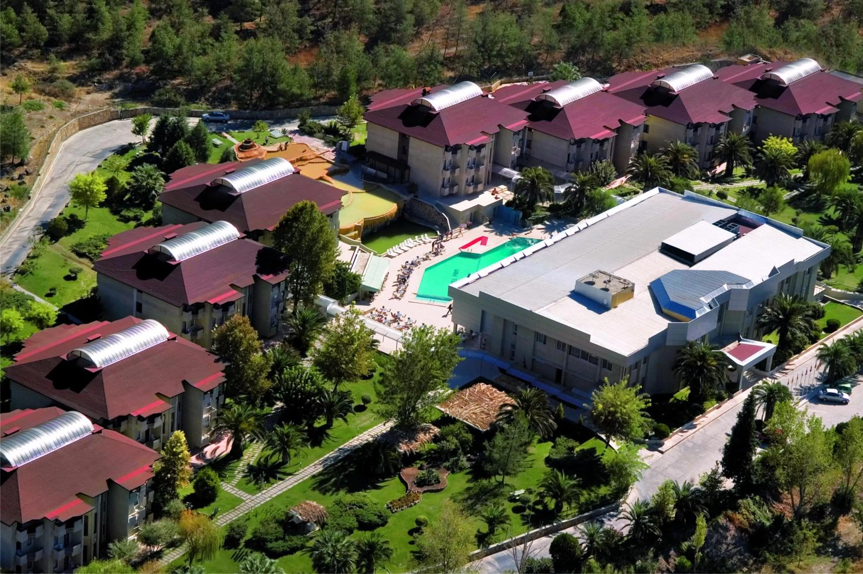 Bird's eye view in Pam Thermal Hotel Clinic & Spa