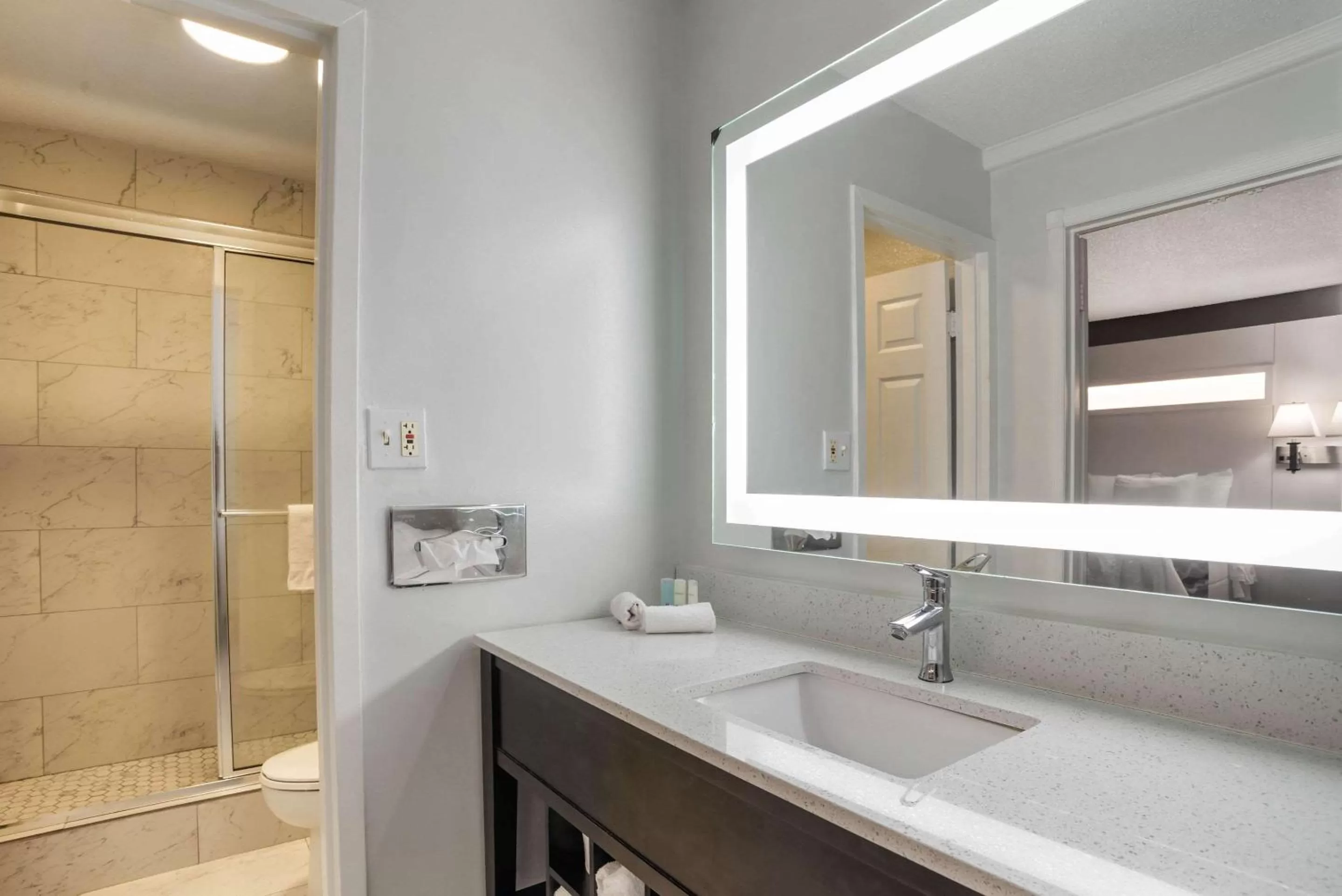 Bathroom in Baymont by Wyndham Montgomery AL