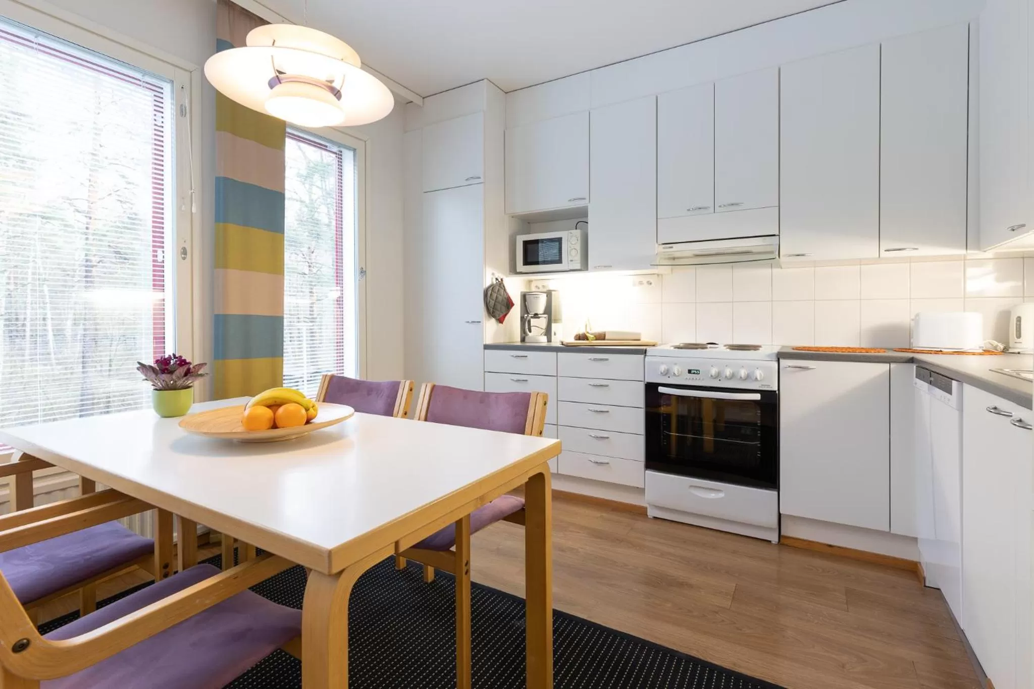 kitchen in Hotel Linnasmäki