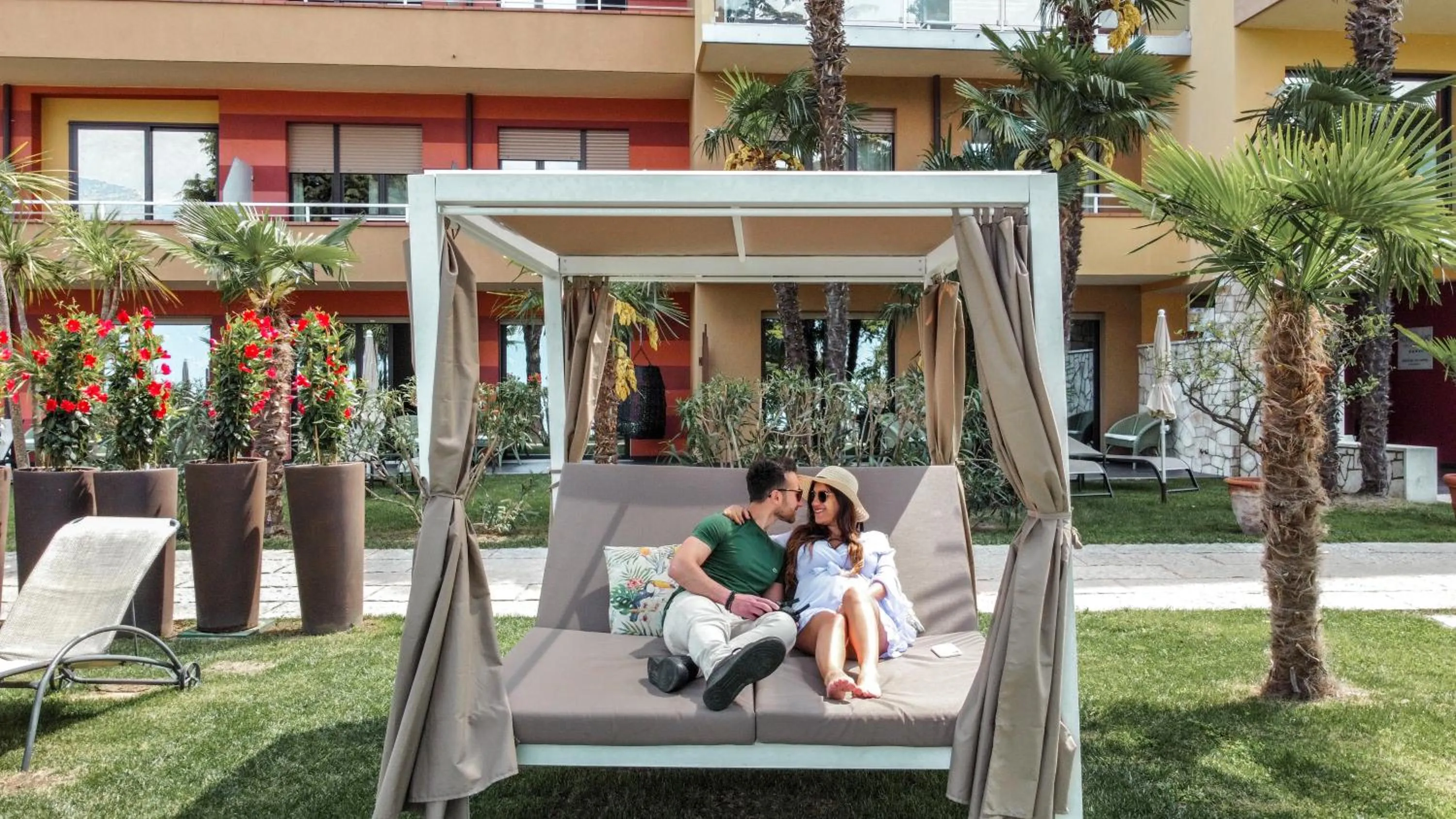 Garden in Hotel Du Lac - Relax Attitude Hotel