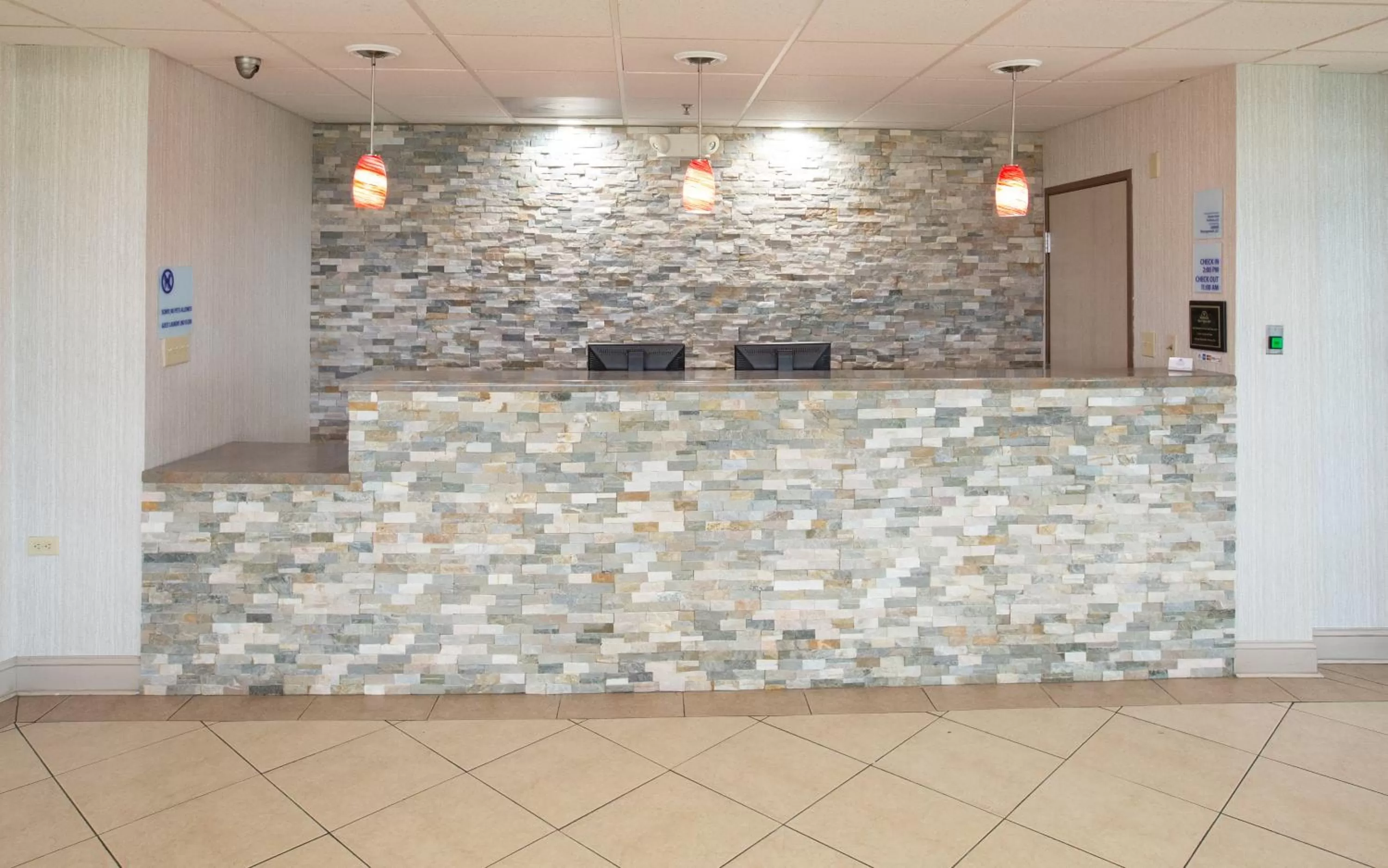 Lobby or reception in Americas Best Value West Point