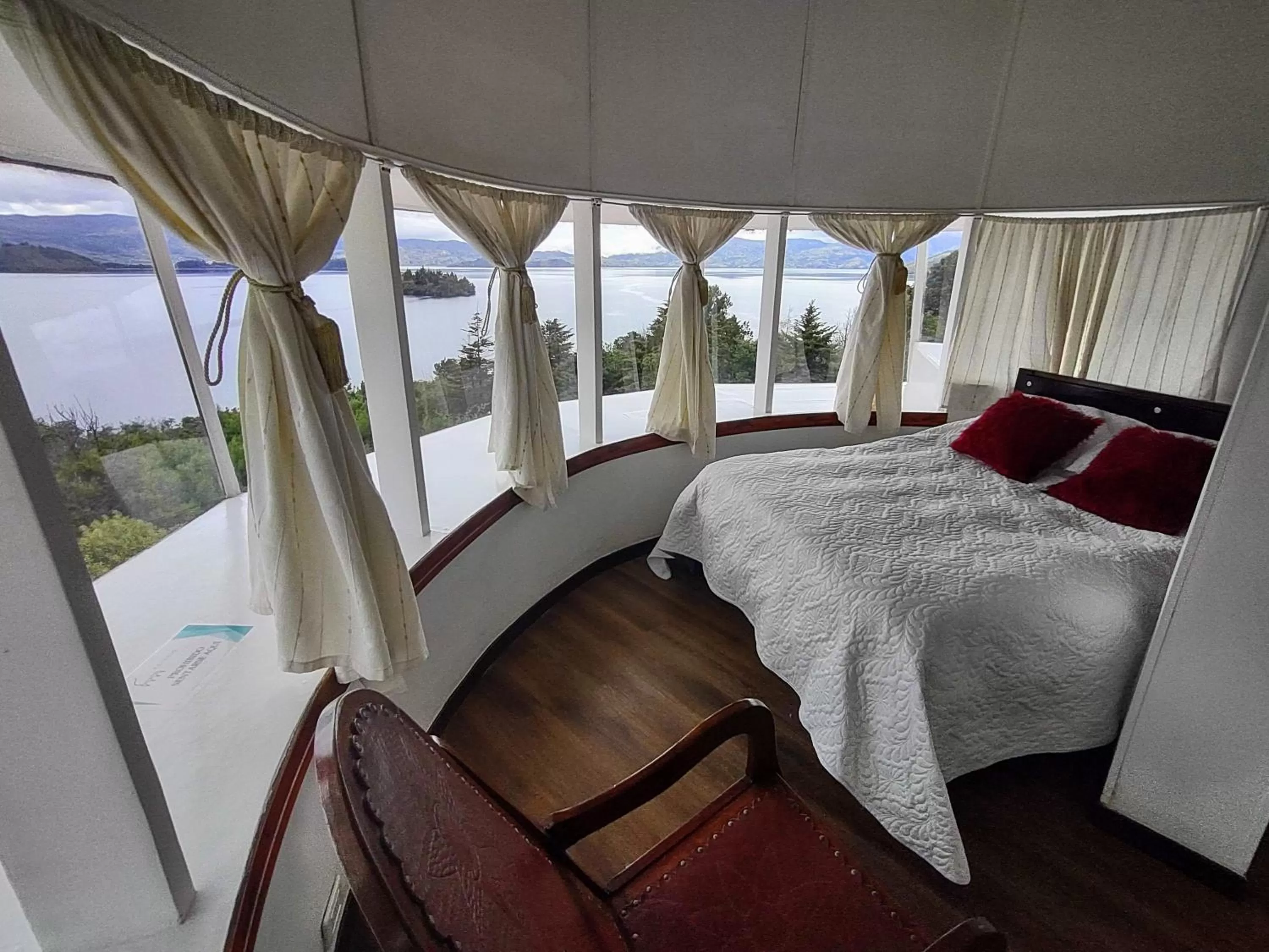 Bedroom in Refugio Génesis habitaciones Lago de Tota