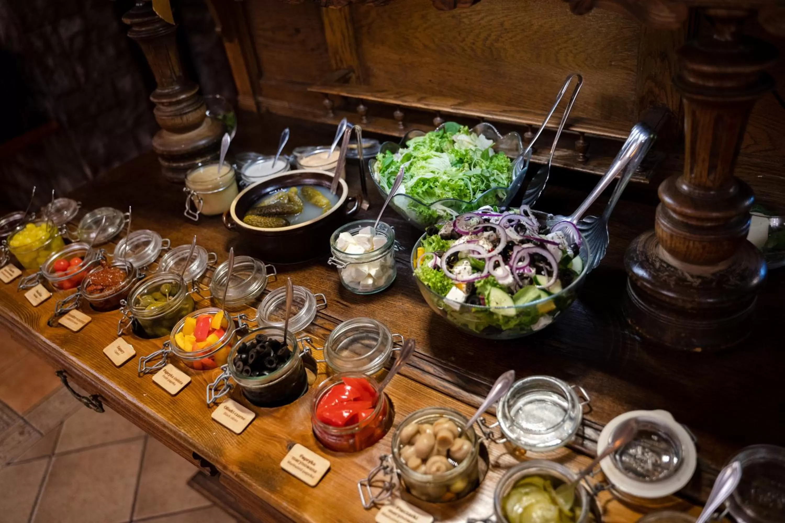 Buffet breakfast in Hotel Trylogia