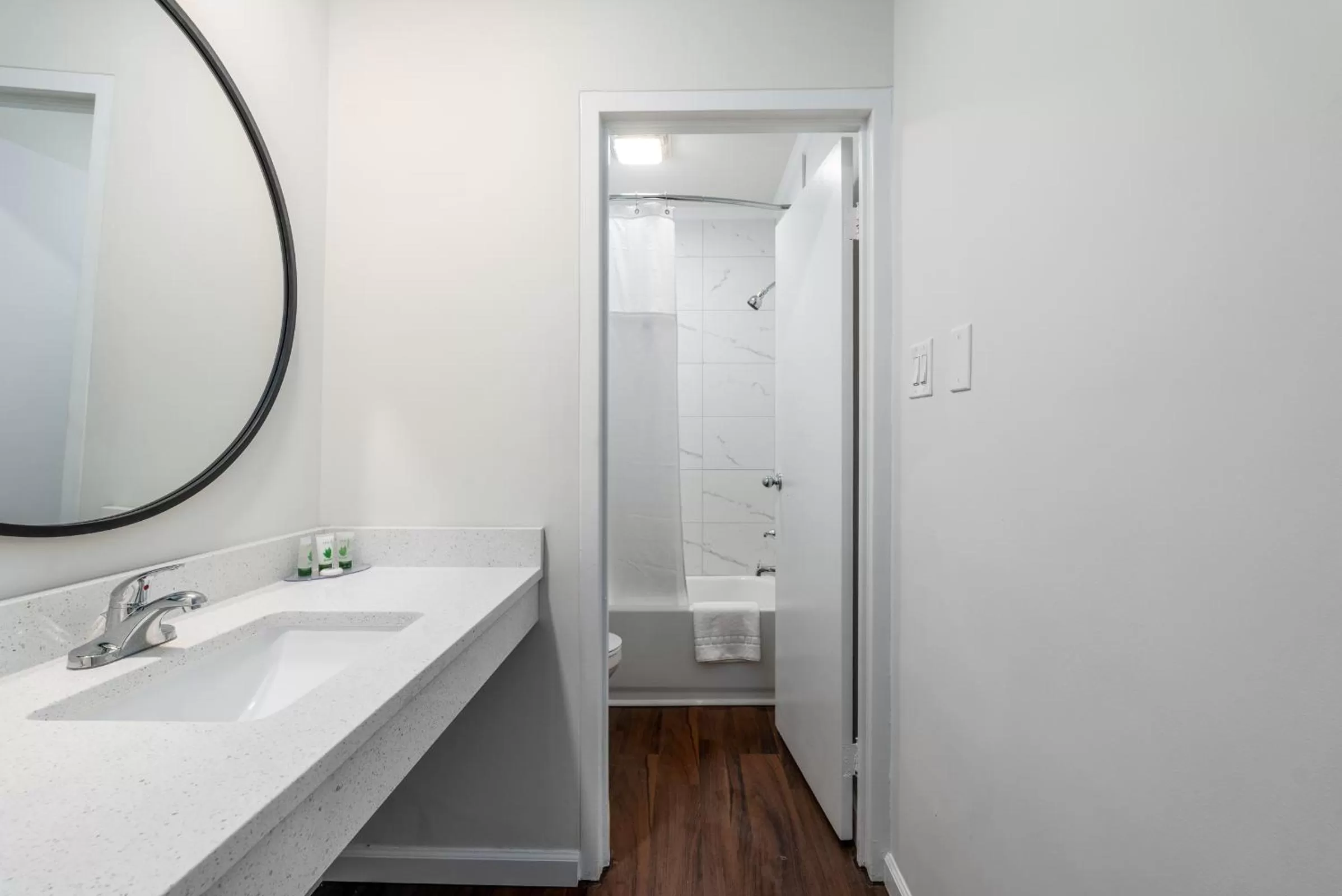 Shower in Crewe Boutique Inn