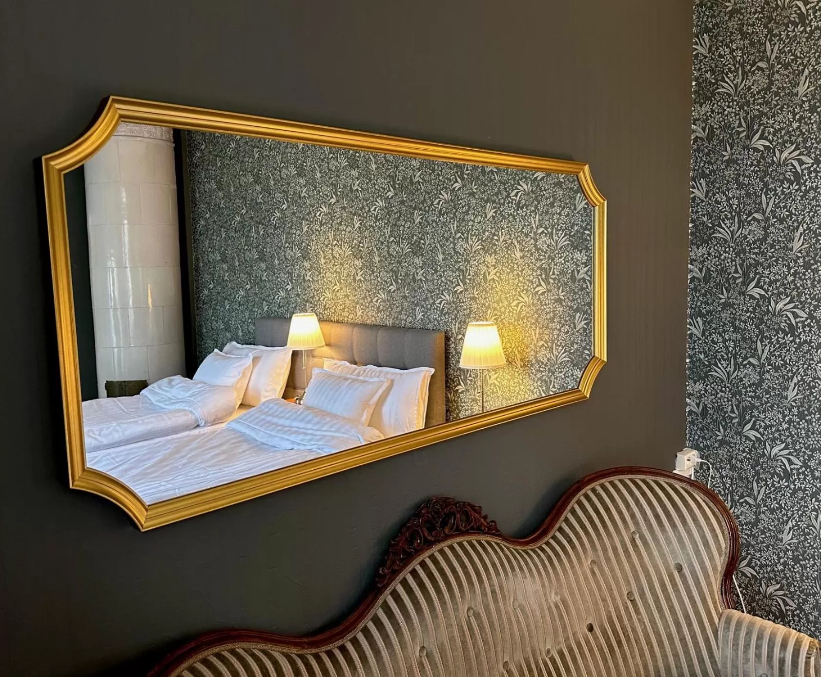 Bed in Kinna Bed & Breakfast