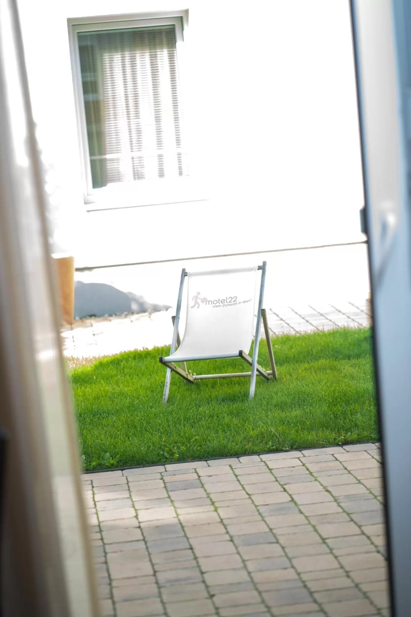 Patio in motel22 Parkplatz inklusive