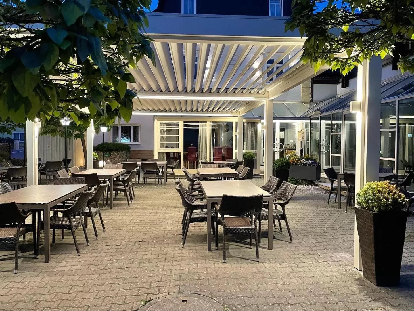 Garden, Restaurant/Places to Eat in Hotel-Gasthof Hüttensteinach