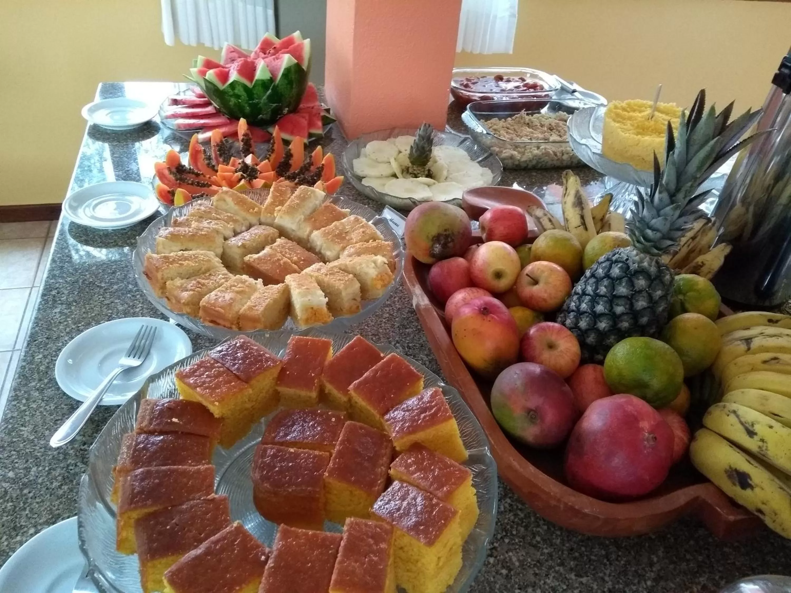 Food and drinks in Pousada e Chale Porto Paraiso