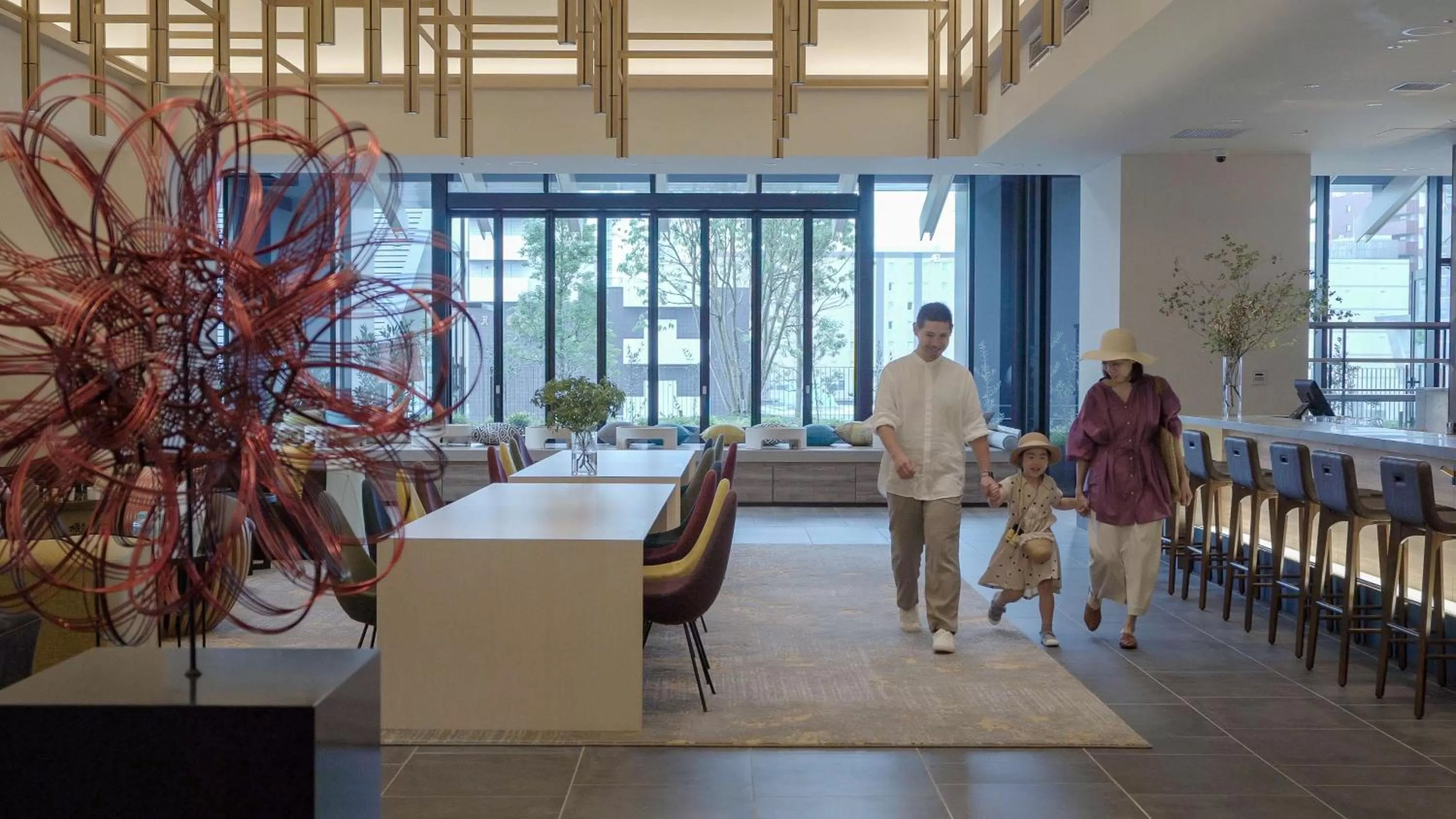 Lobby or reception in Hyatt House Kanazawa