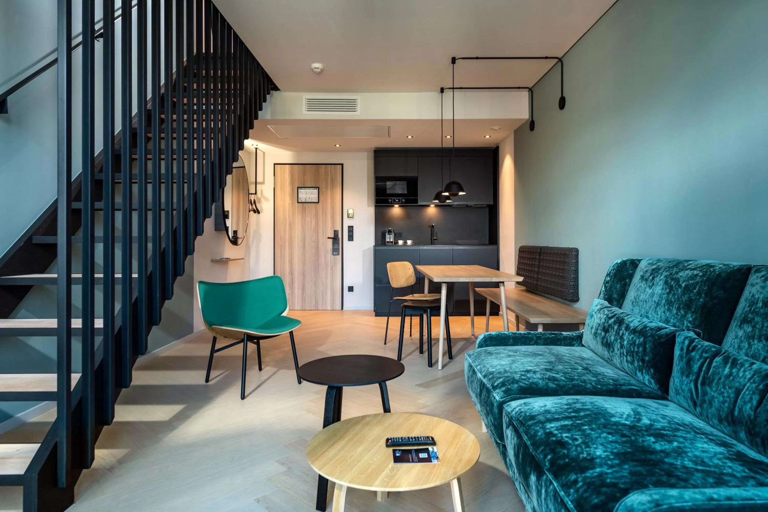 Living room in Clipper Boardinghouse - Hamburg-Michel