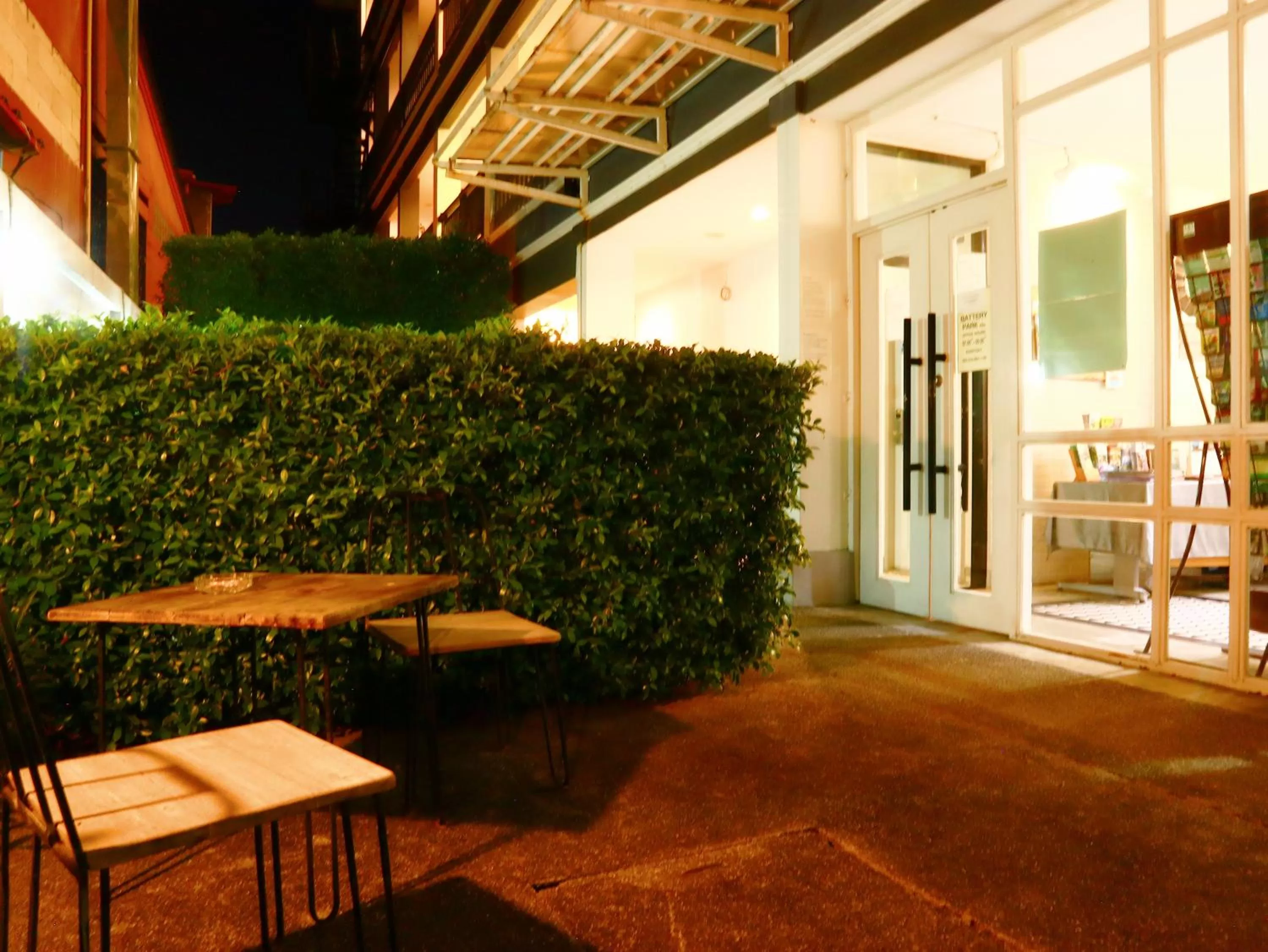 Patio in The Battery Park Midtown Boutique