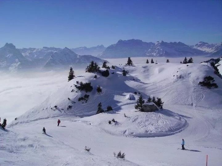 Natural landscape in Schäfli