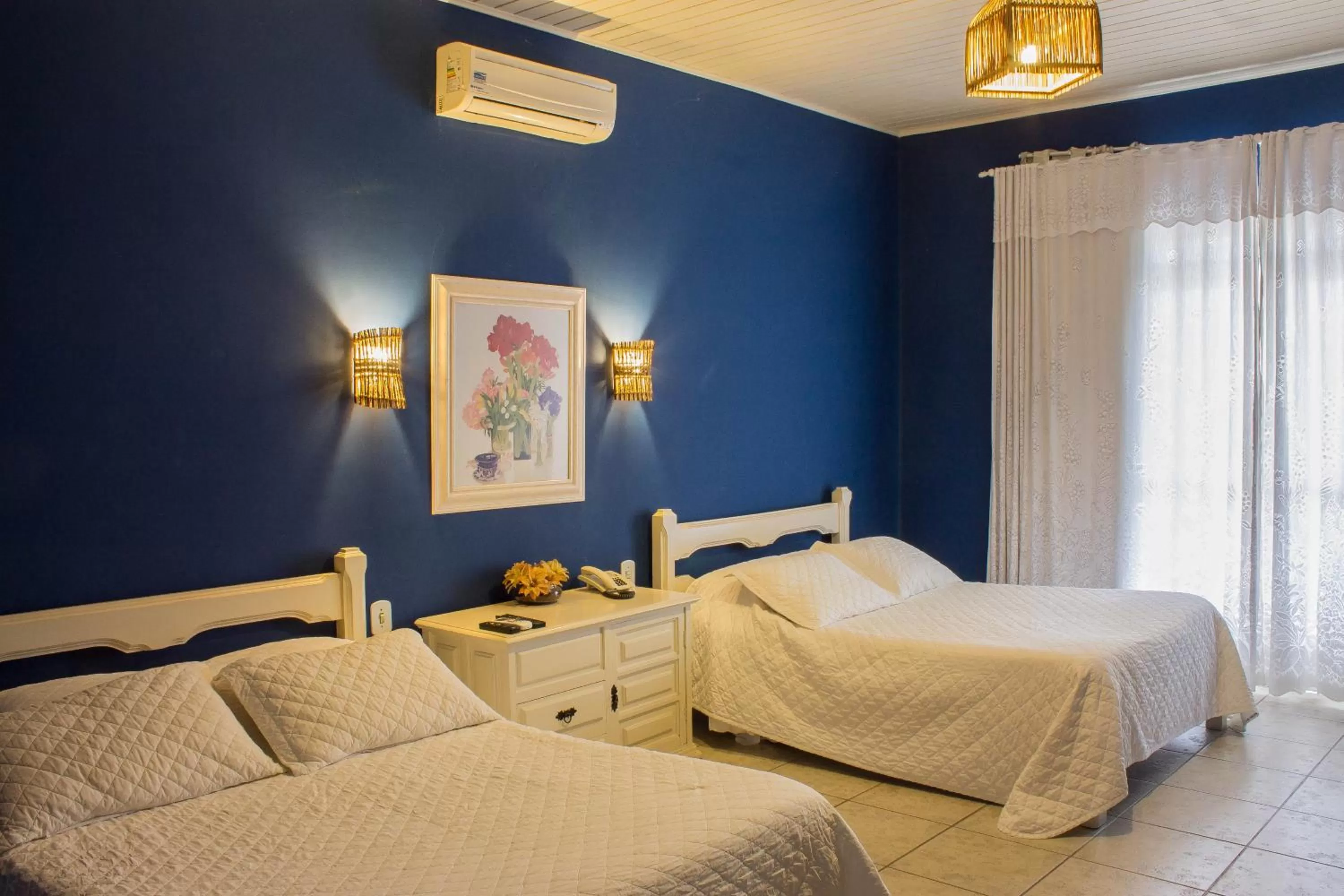 Bedroom, Bed in Hotel Resort e Golfe Clube dos 500