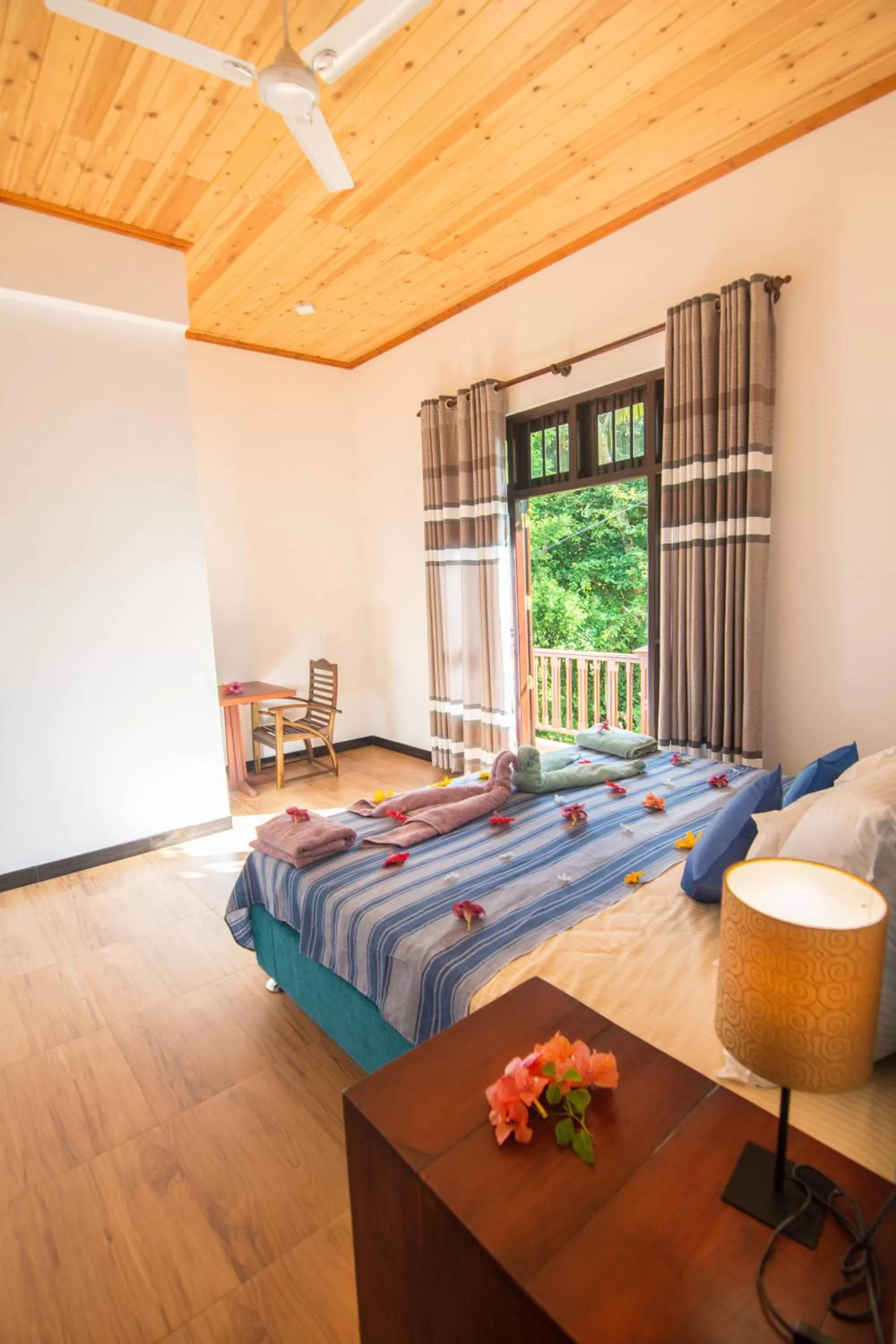 Bed in Ashiyana Hotel