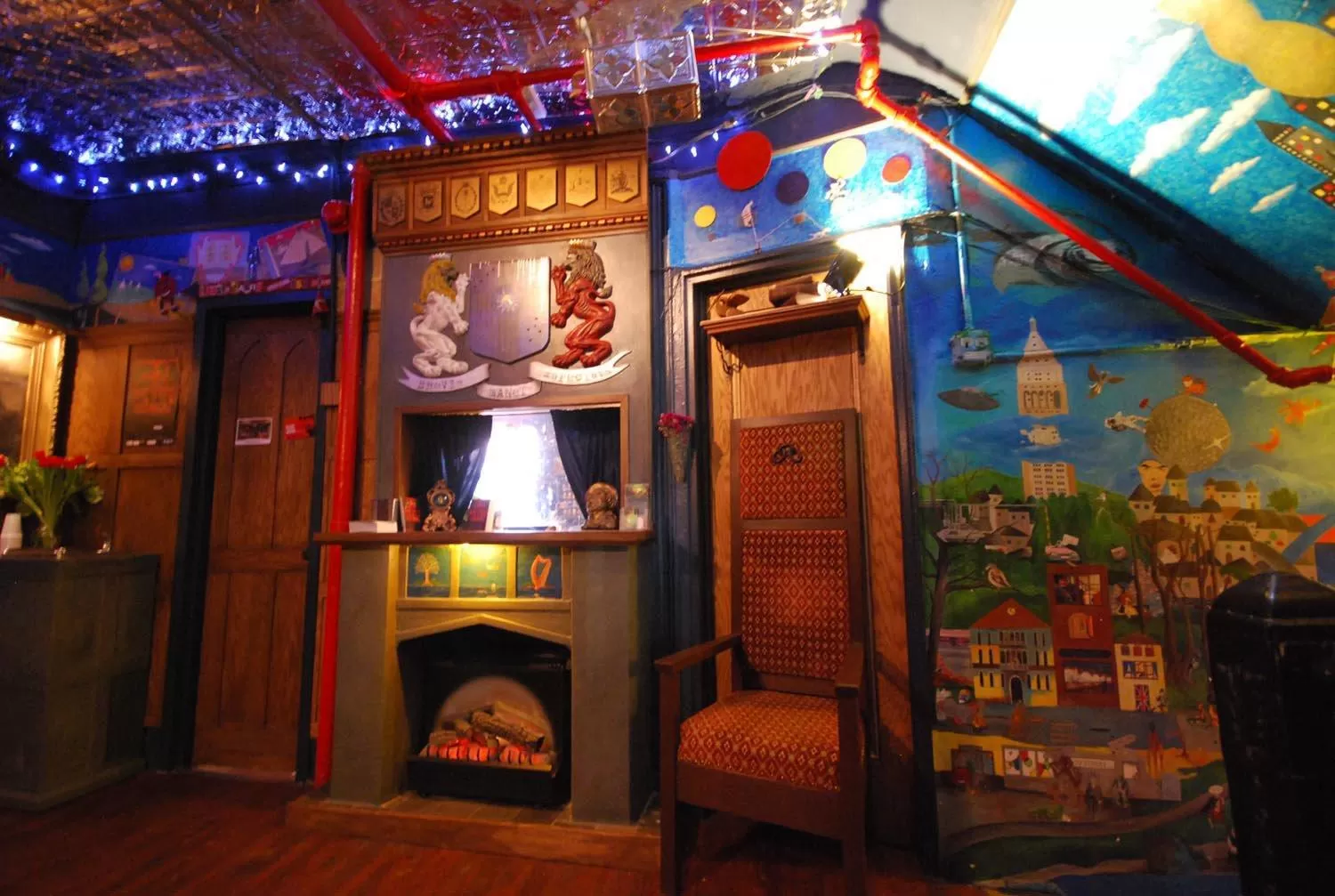 Lobby or reception in Carlton Arms Hotel