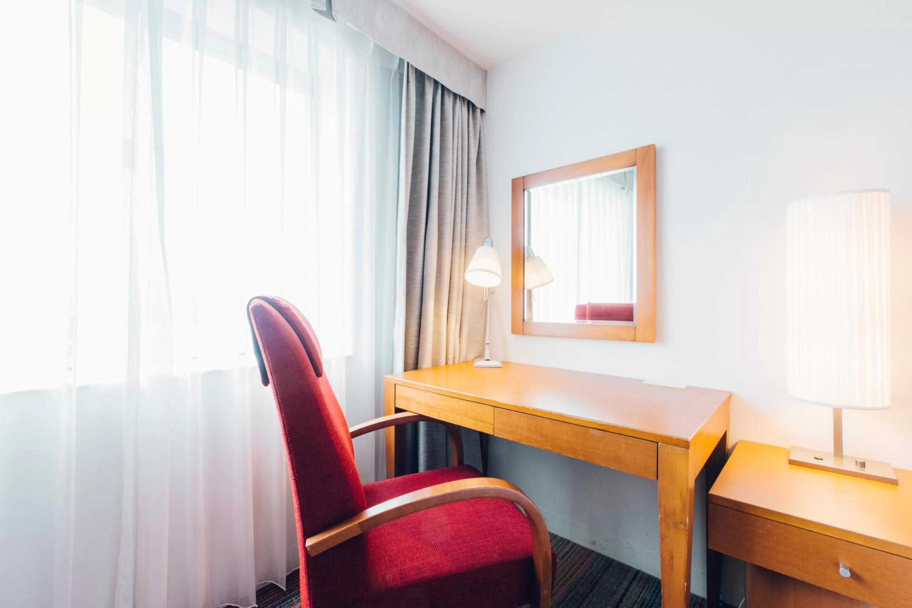 Seating area in JR Kyushu Station Hotel Kokura