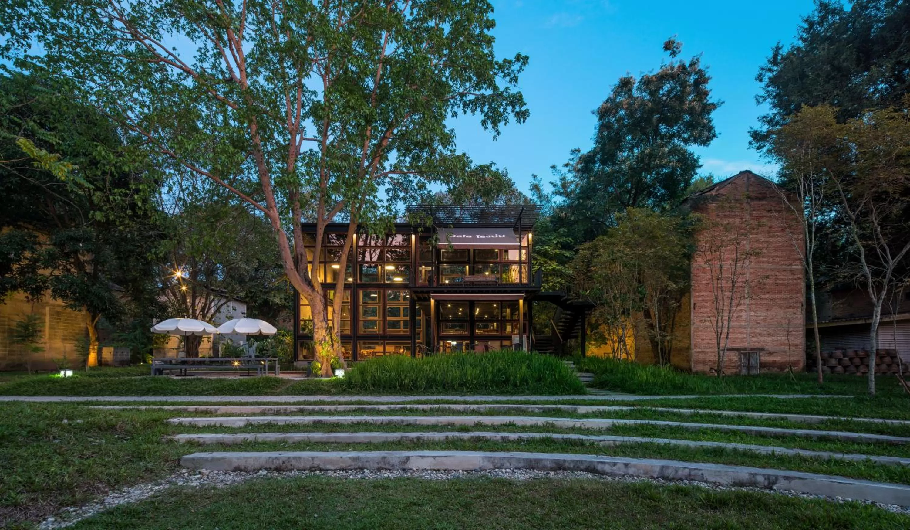 Garden view in Kaomai Lanna Resort