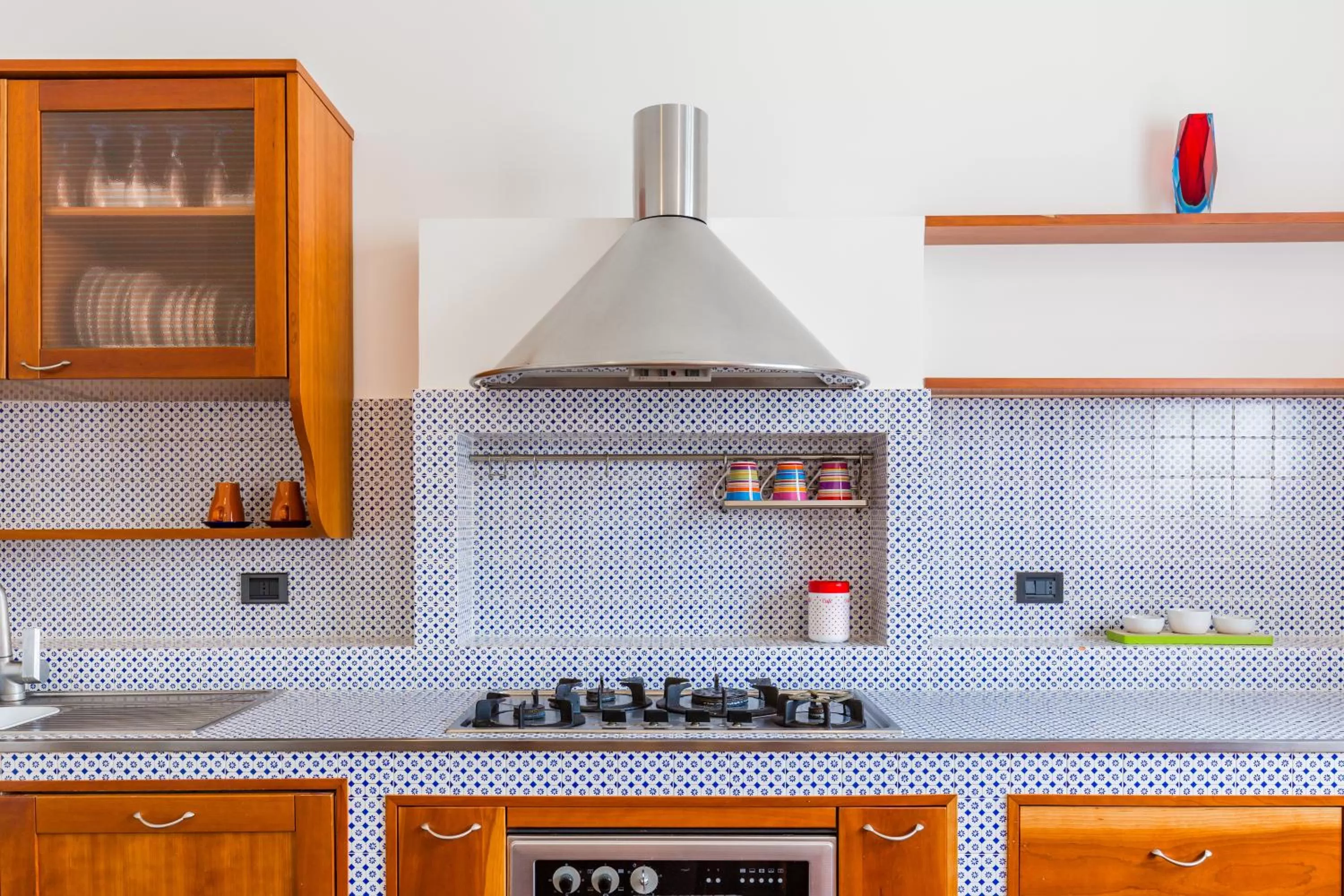 Kitchen or kitchenette in Palazzo Montalbano